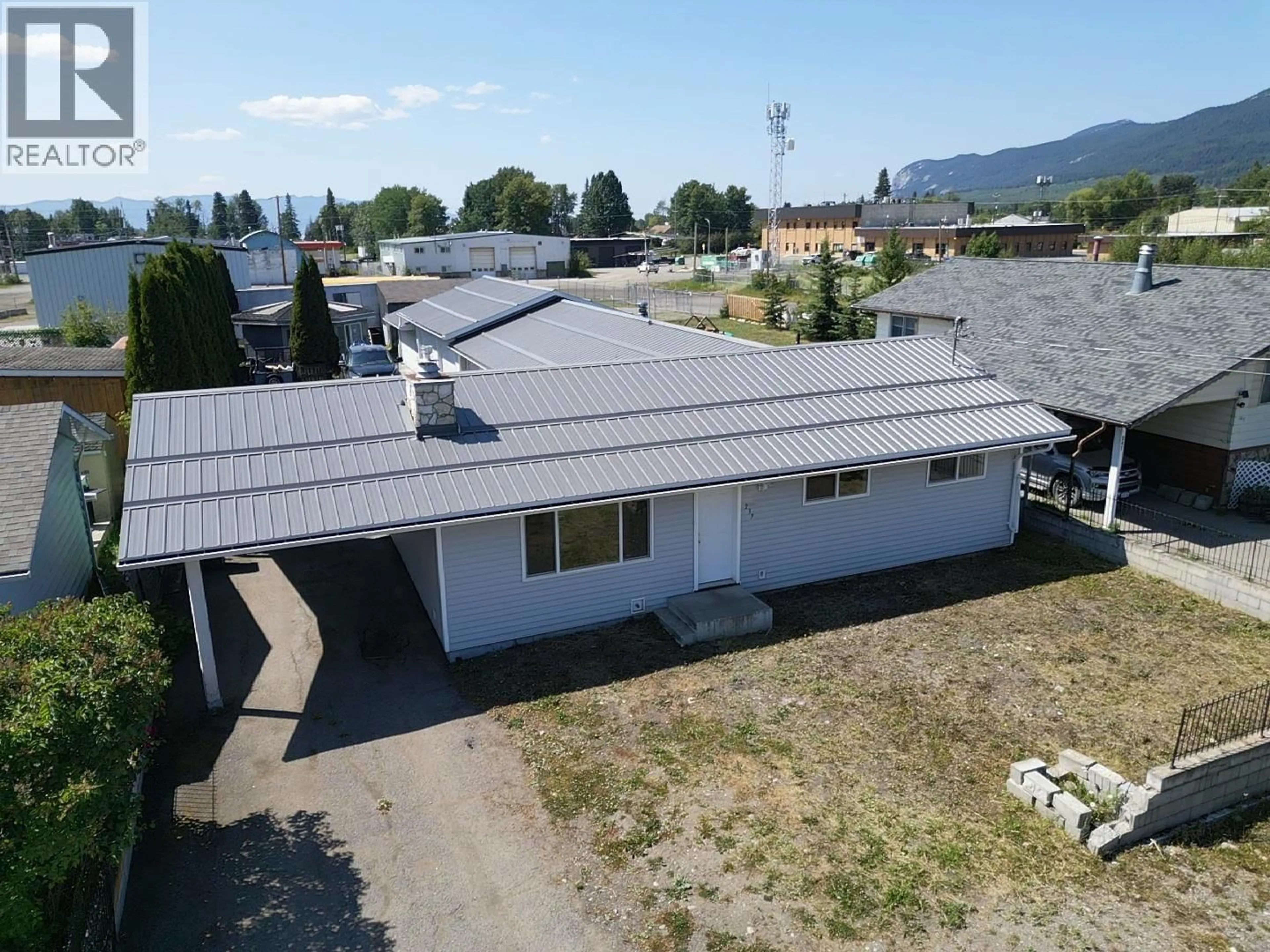 A pic from outside/outdoor area/front of a property/back of a property/a pic from drone, mountain view for 237 E 3RD AVENUE, Fort St. James British Columbia V0J1P0