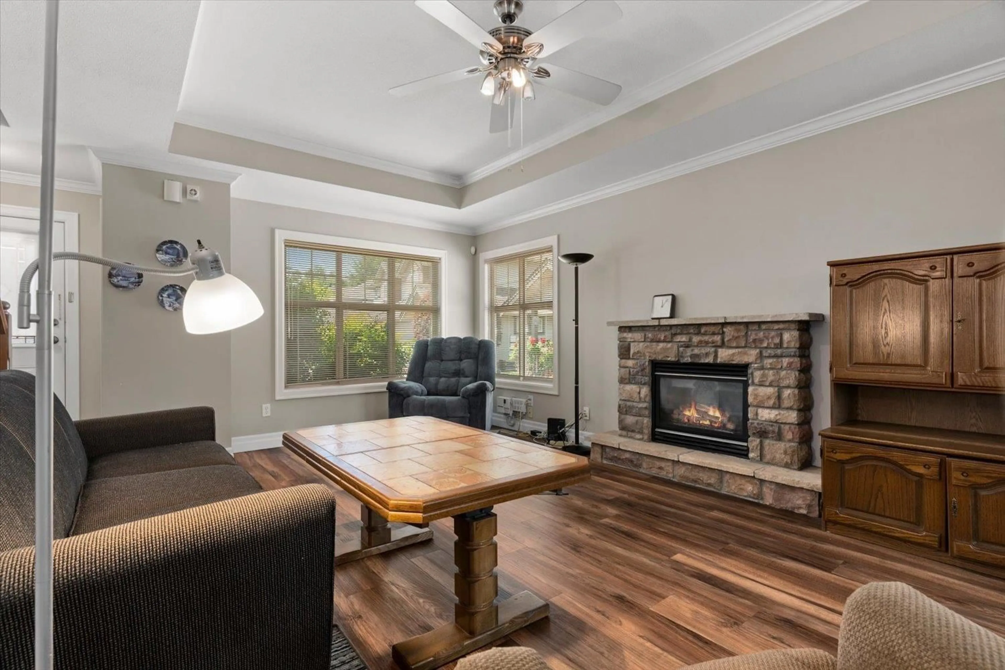 Living room with furniture, unknown for 47 - 6887 SHEFFIELD WAY, Chilliwack British Columbia V2R5V5