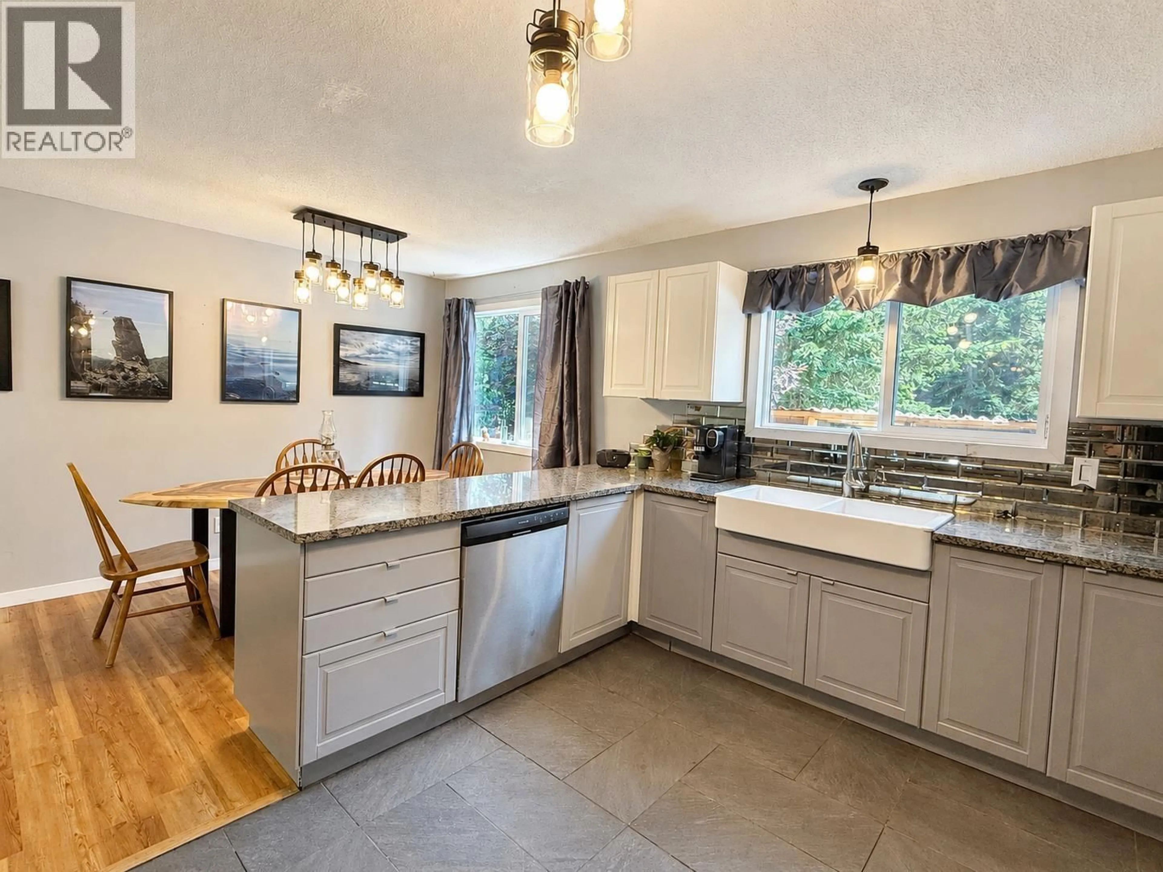 Open concept kitchen, ceramic/tile floor for 3945 GILBERT DRIVE, Prince George British Columbia V2K4Z6