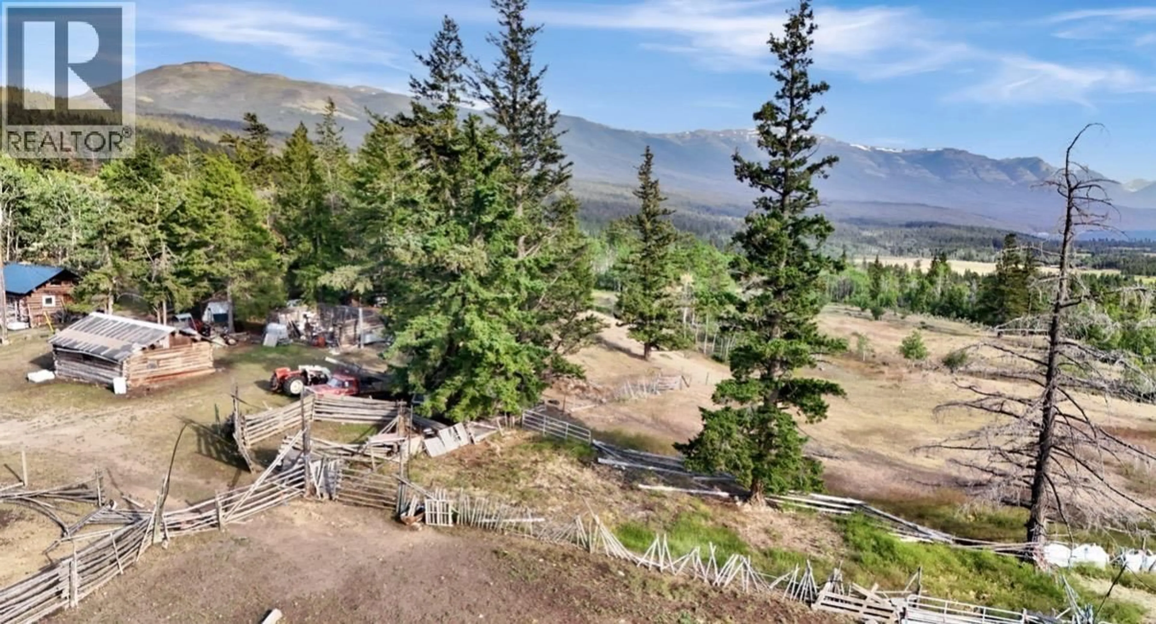 A pic from outside/outdoor area/front of a property/back of a property/a pic from drone, mountain view for 7091 TATLAYOKO ROAD, Williams Lake British Columbia V0L1W0