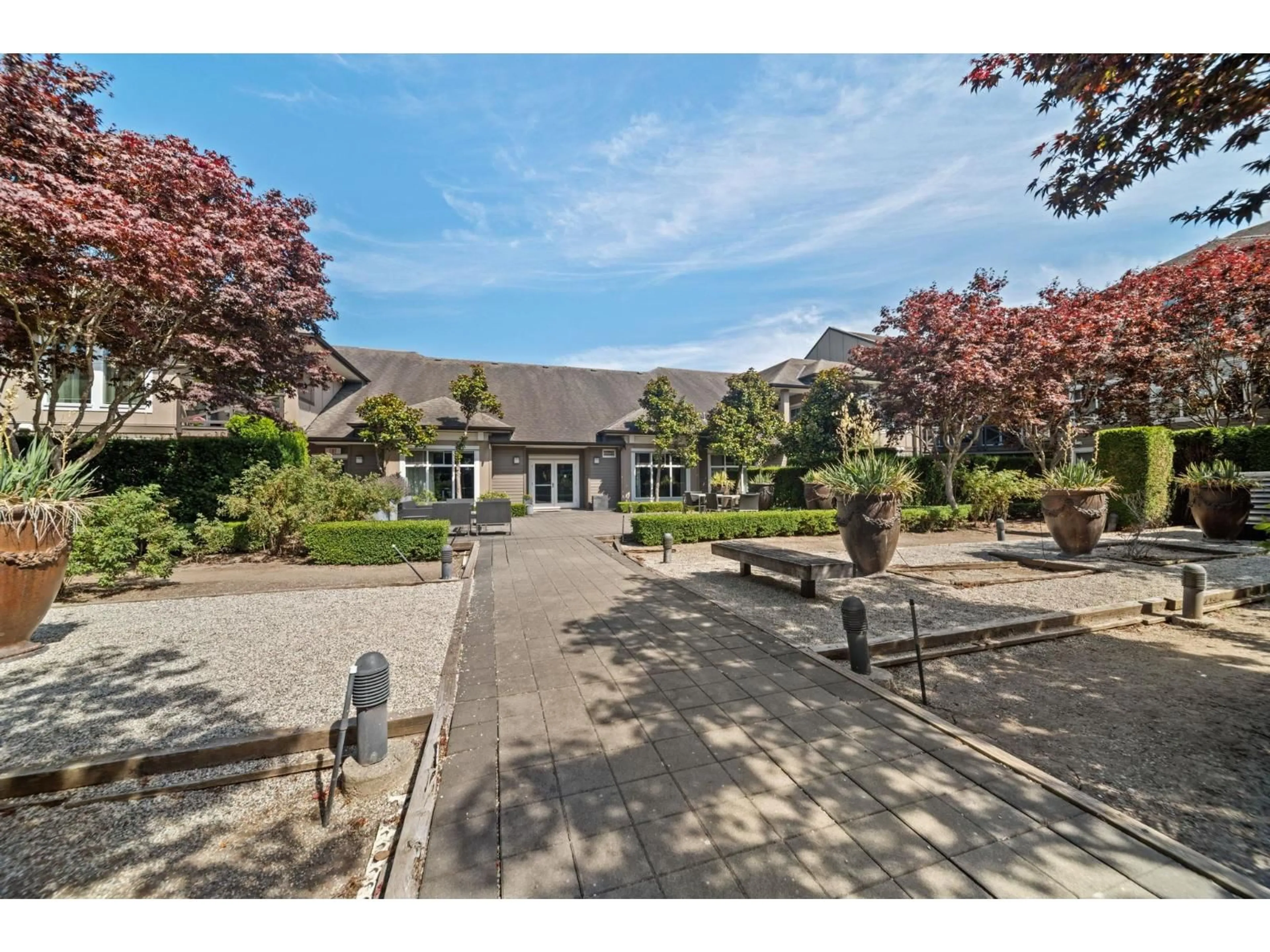A pic from outside/outdoor area/front of a property/back of a property/a pic from drone, street for 464 - 6758 188 STREET, Surrey British Columbia V4N6K2