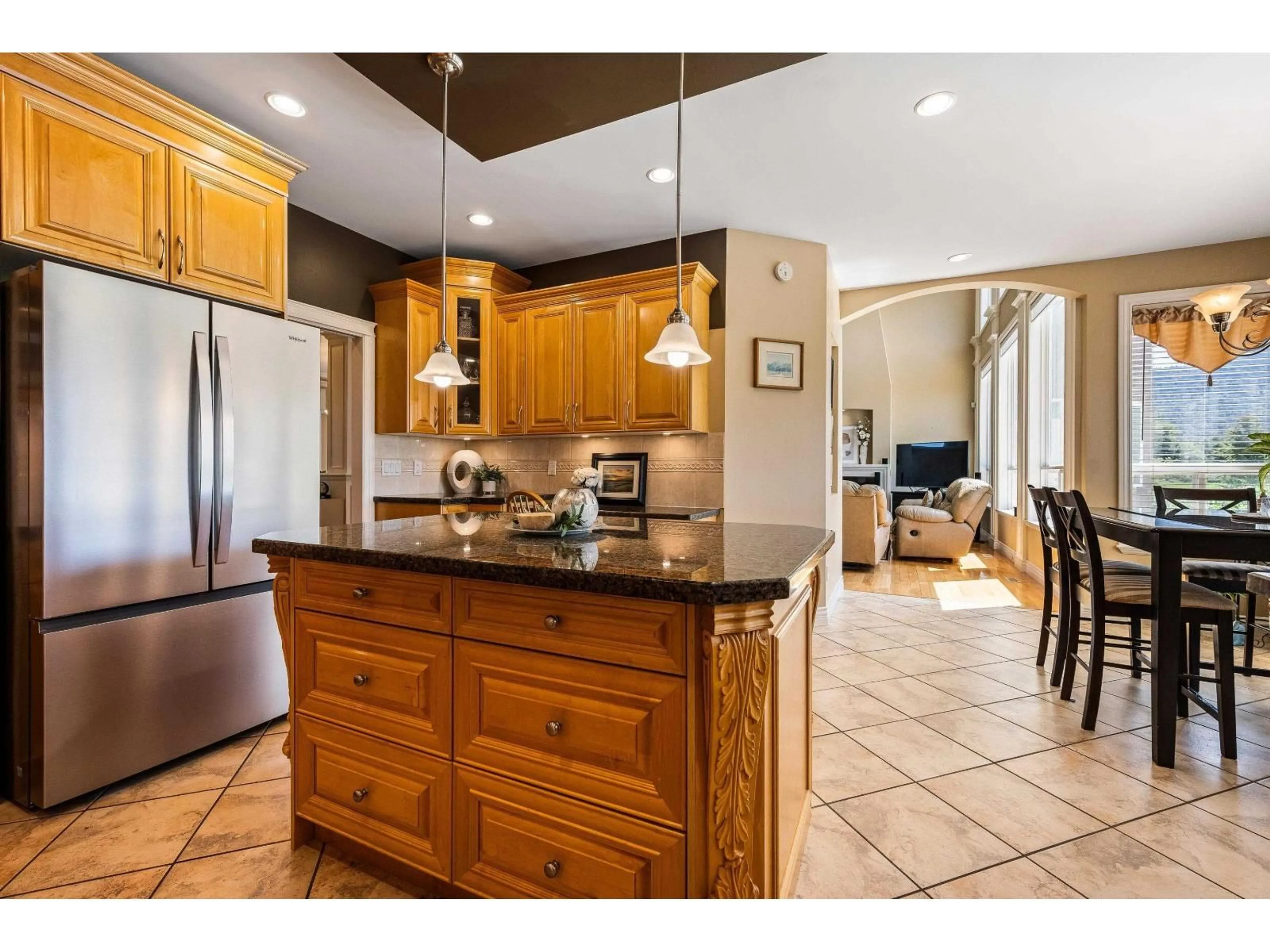 Open concept kitchen, ceramic/tile floor for 43052 KEITH WILSON ROAD, Sardis - Greendale British Columbia V2R4B4