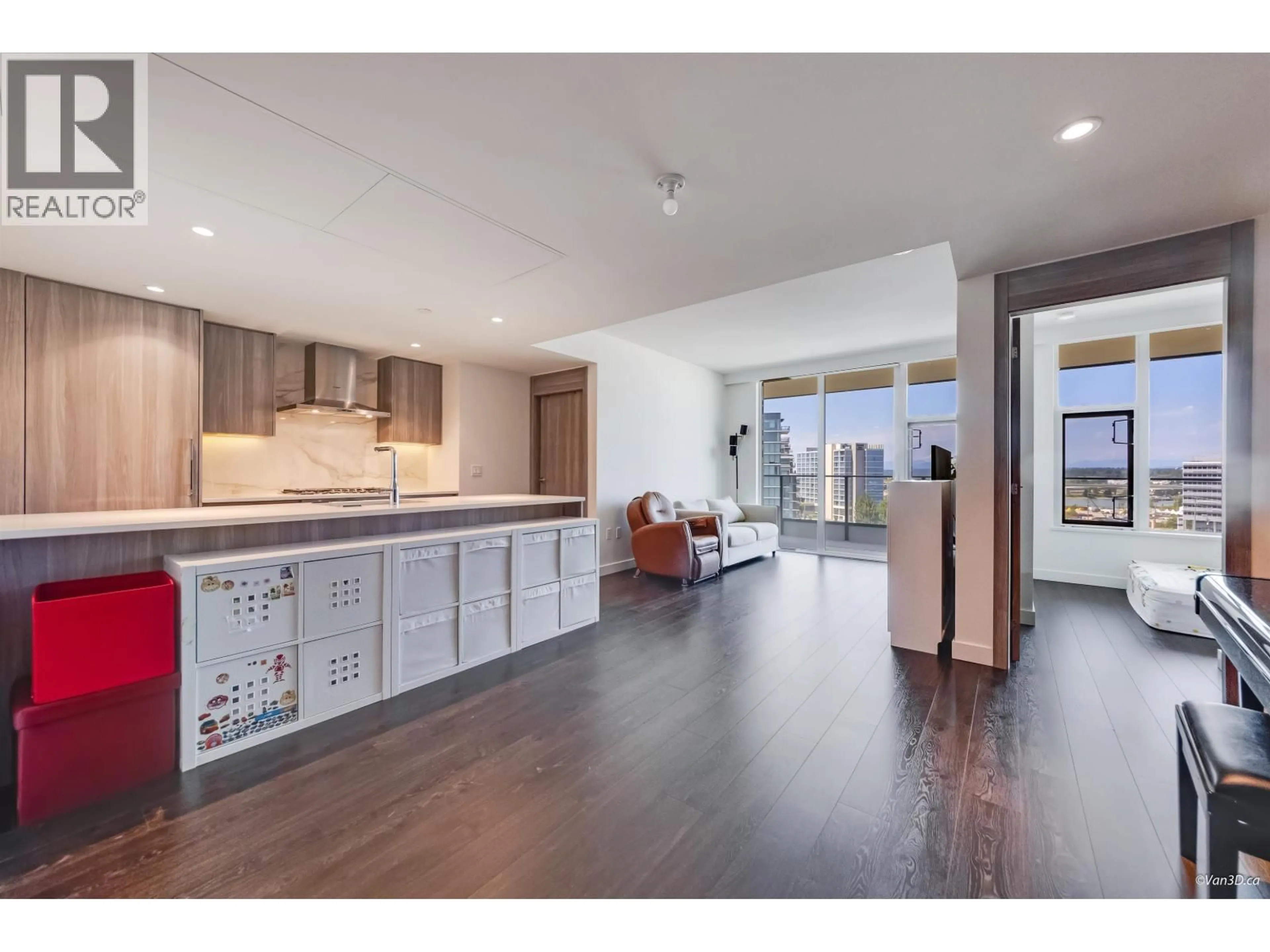 Open concept kitchen, unknown for 1096 - 8671 HAZELBRIDGE WAY, Richmond British Columbia V6X0W9