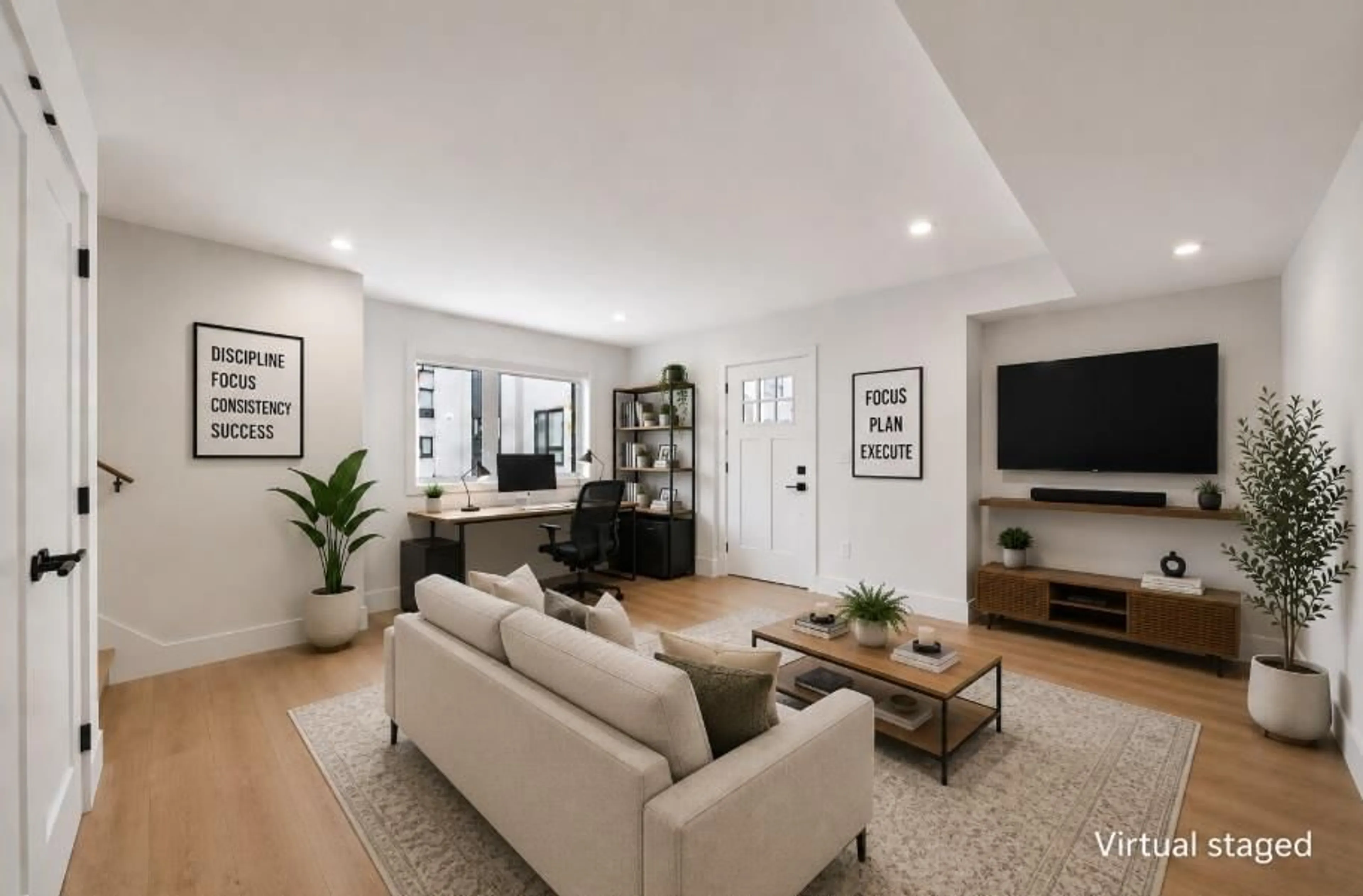 Living room with furniture, unknown for 56 - 16358 90 AVENUE, Surrey British Columbia V4N4T2