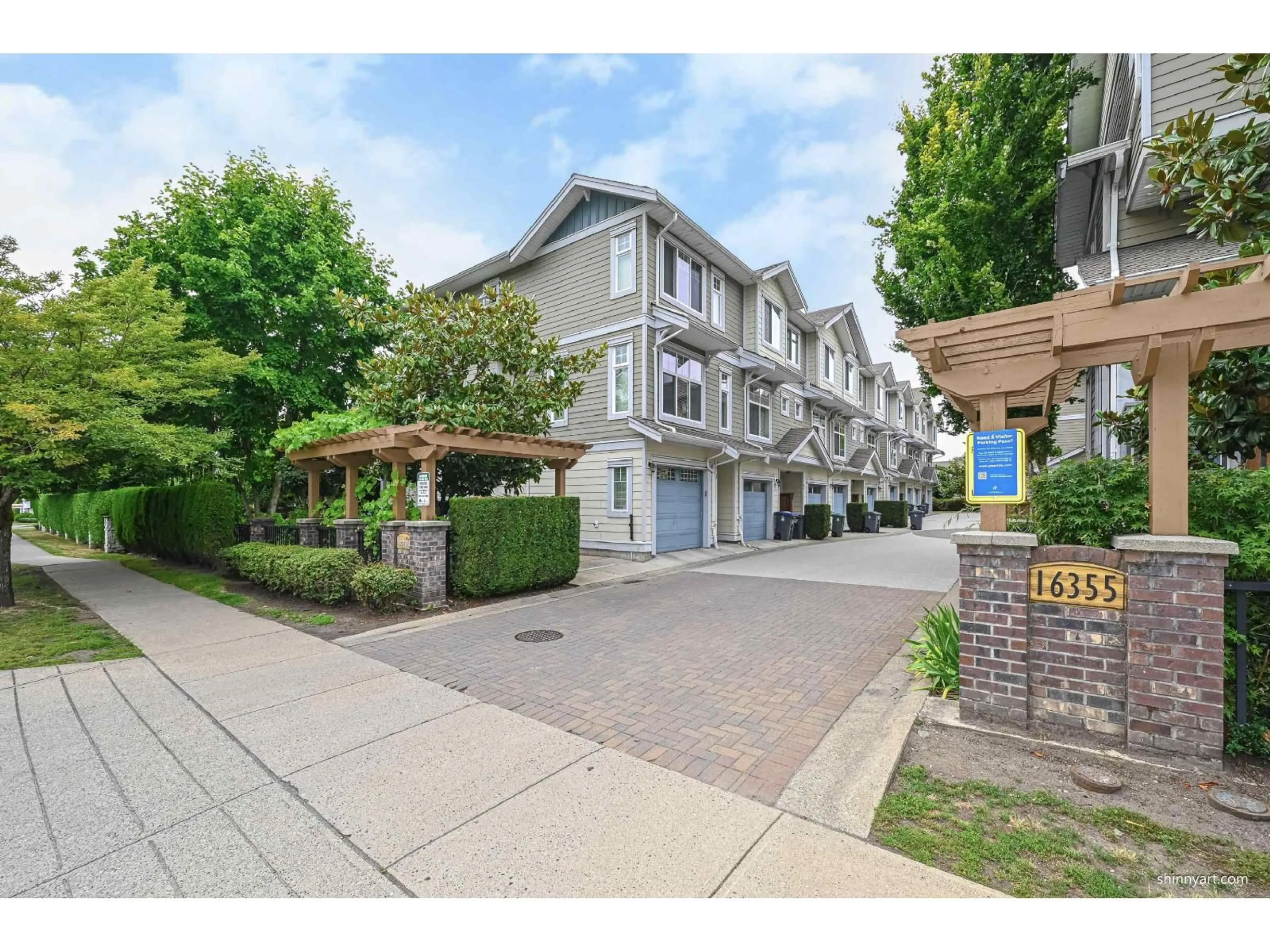 Patio, street for 23 - 16355 82 AVENUE, Surrey British Columbia V4N0P4