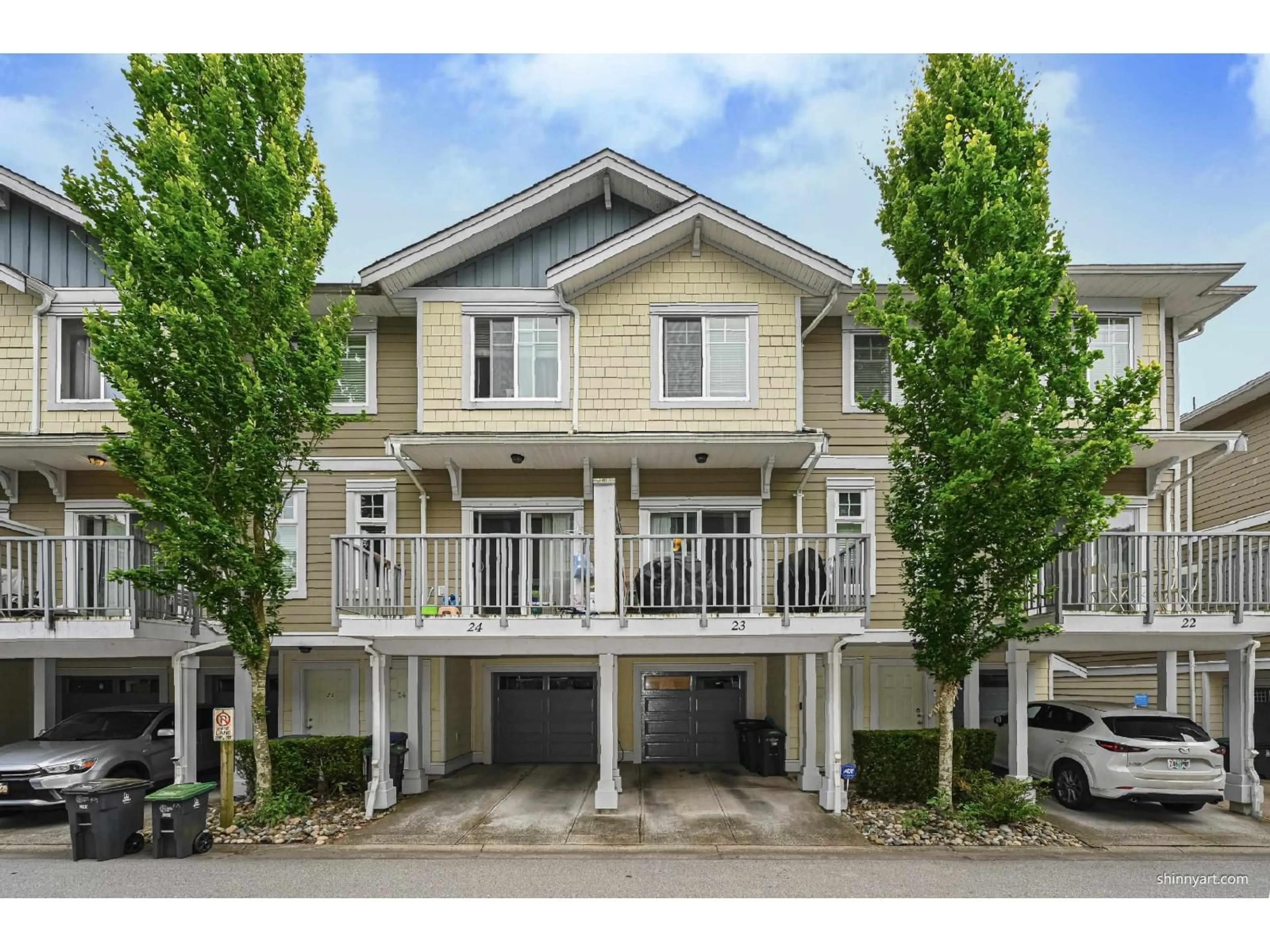 Home with vinyl exterior material, street for 23 - 16355 82 AVENUE, Surrey British Columbia V4N0P4