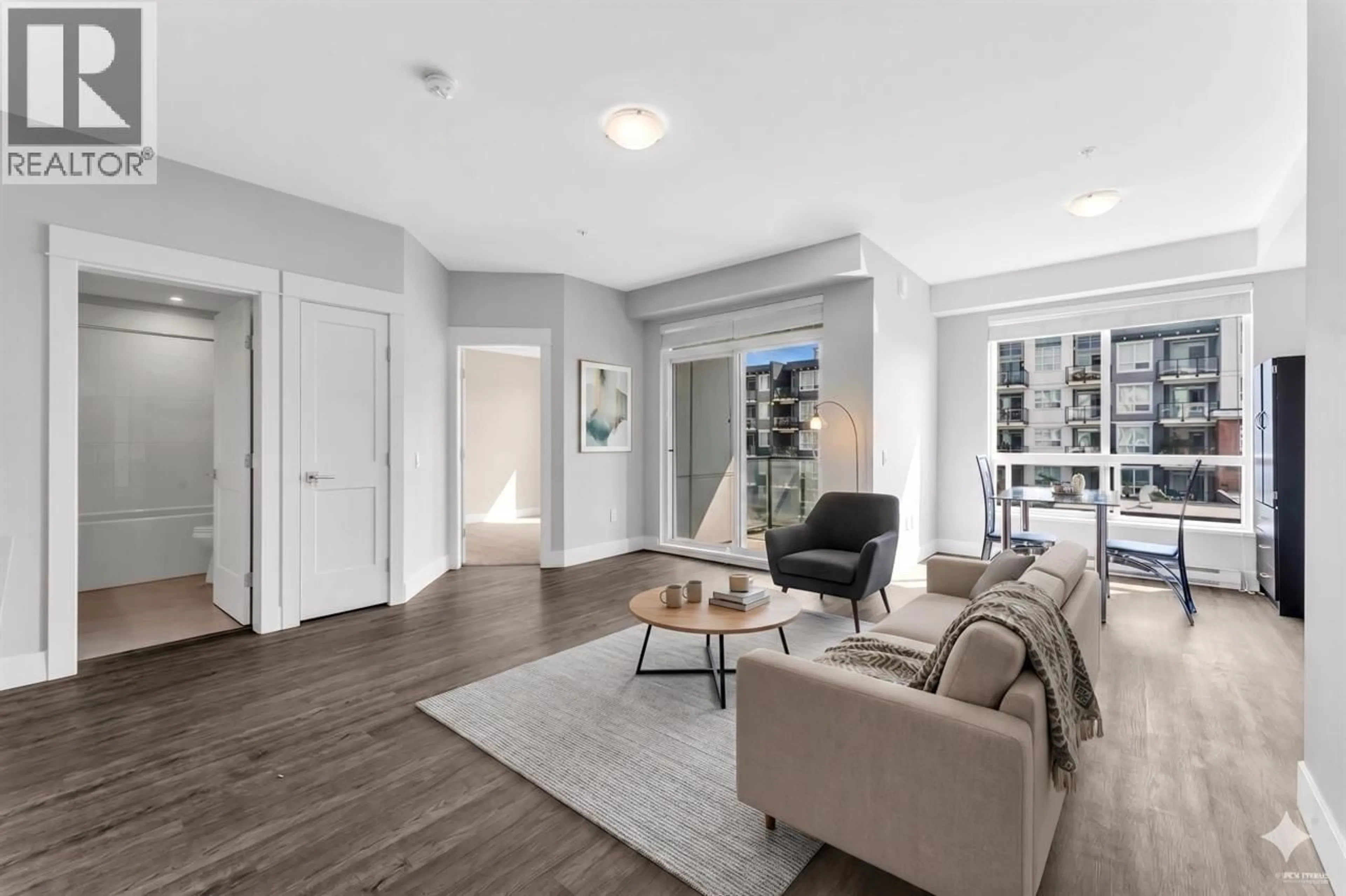 Living room with furniture, unknown for 4415 - 2180 KELLY AVENUE, Port Coquitlam British Columbia V3C1Y4