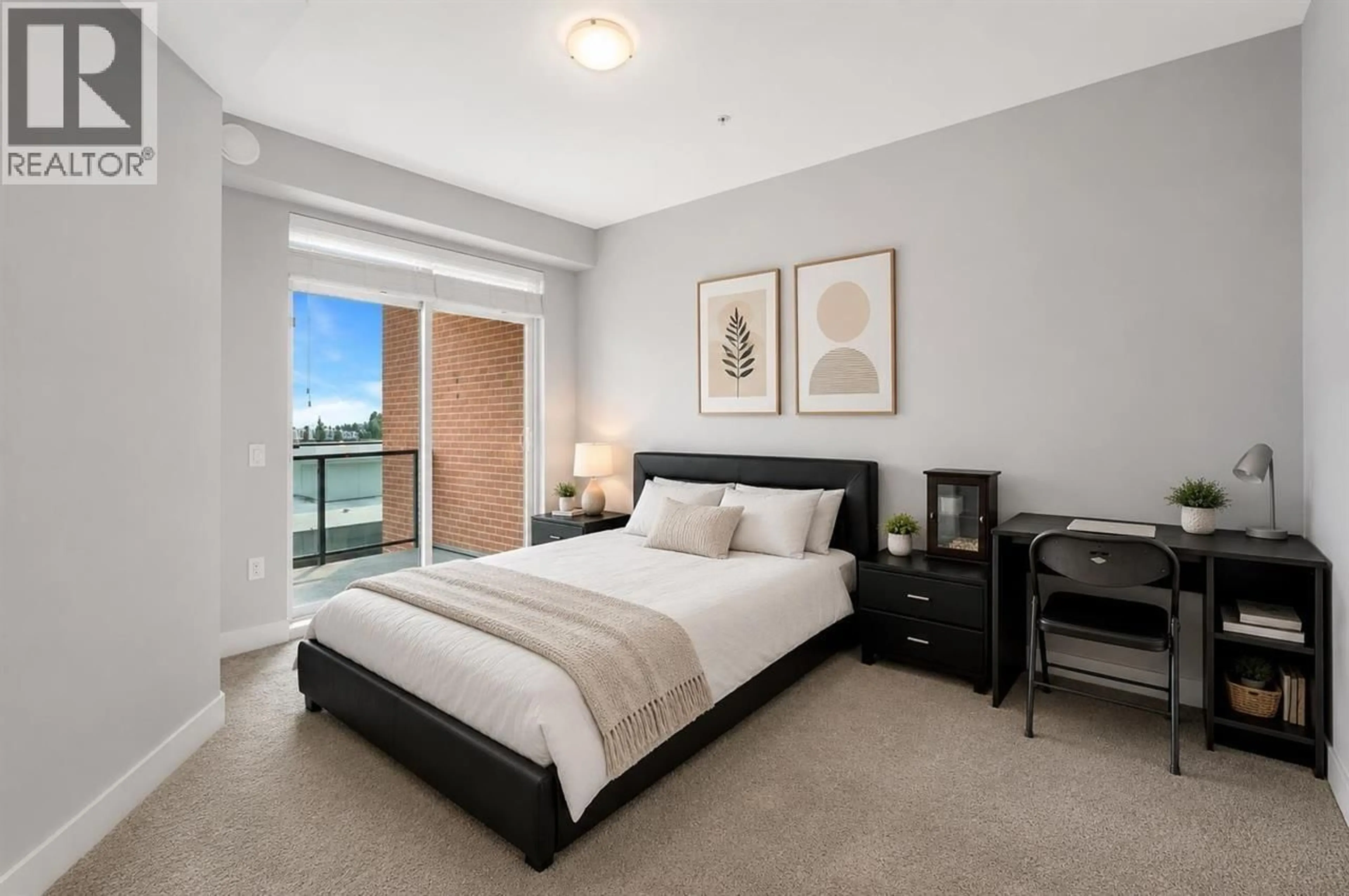 Bedroom with bed, carpet floor for 4415 - 2180 KELLY AVENUE, Port Coquitlam British Columbia V3C1Y4