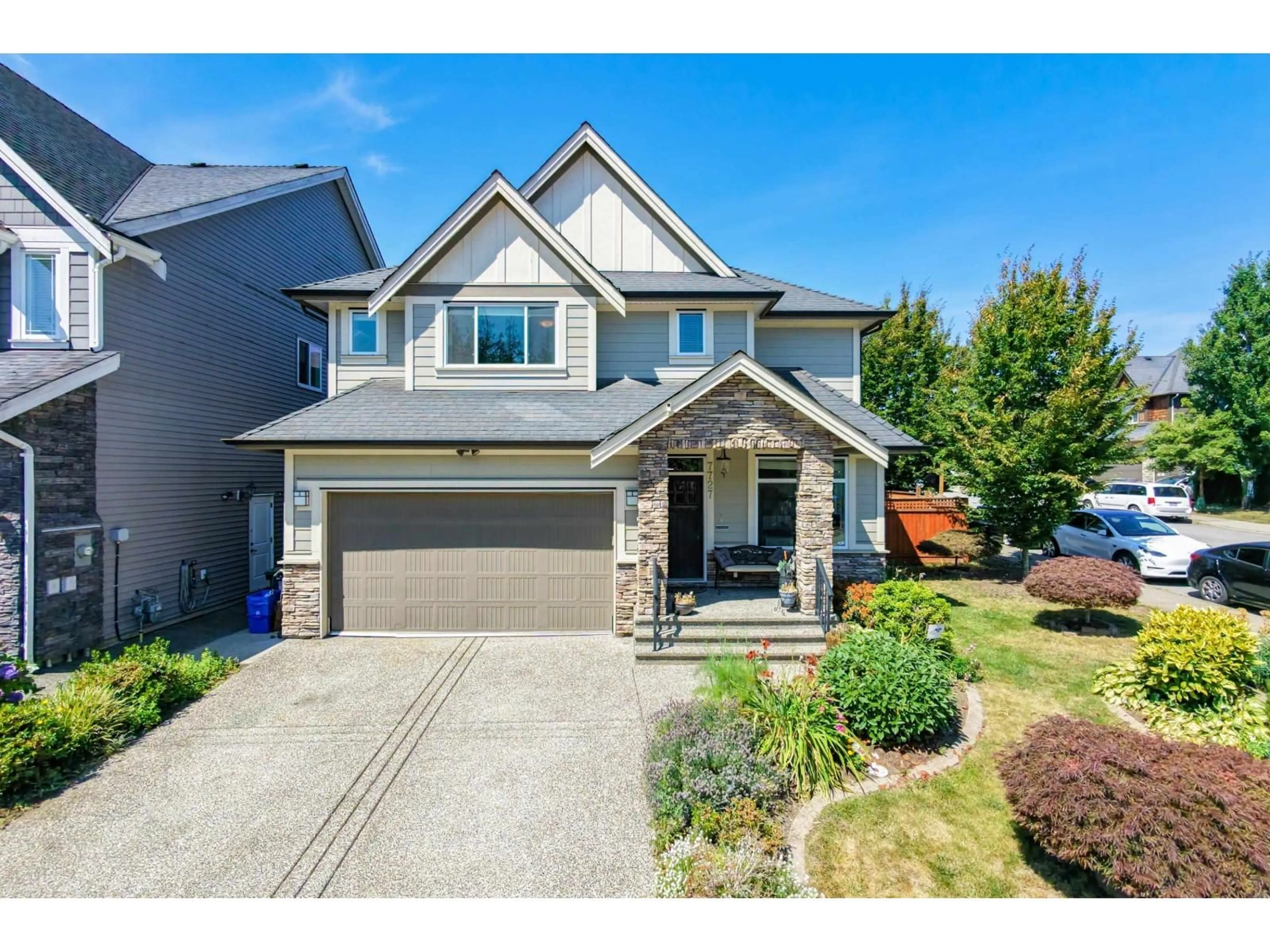 Home with vinyl exterior material, street for 7727 211B STREET, Langley British Columbia V2Y0K7