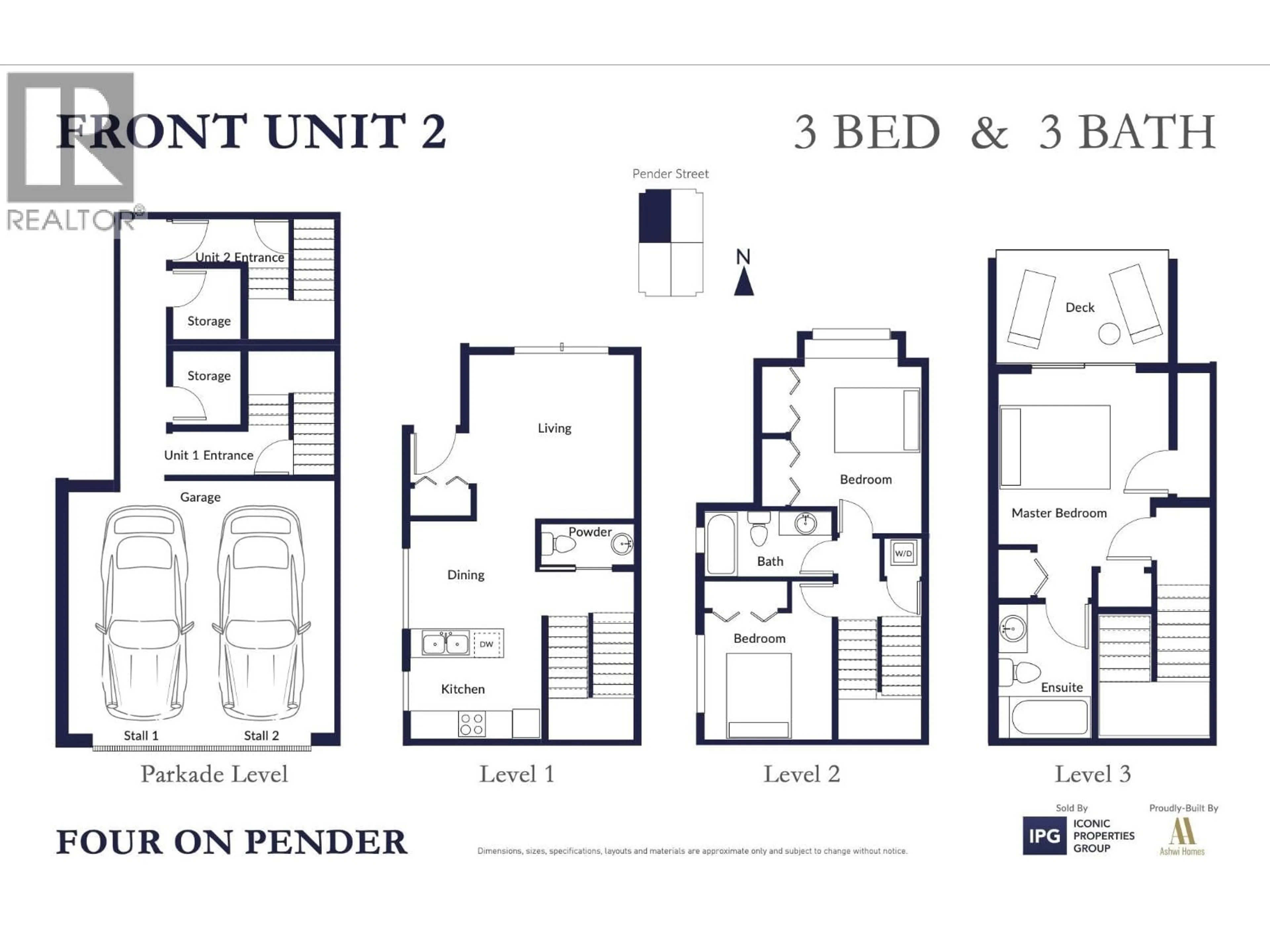 Floor plan for 1 - 3982 PENDER STREET, Burnaby British Columbia V5C2L6