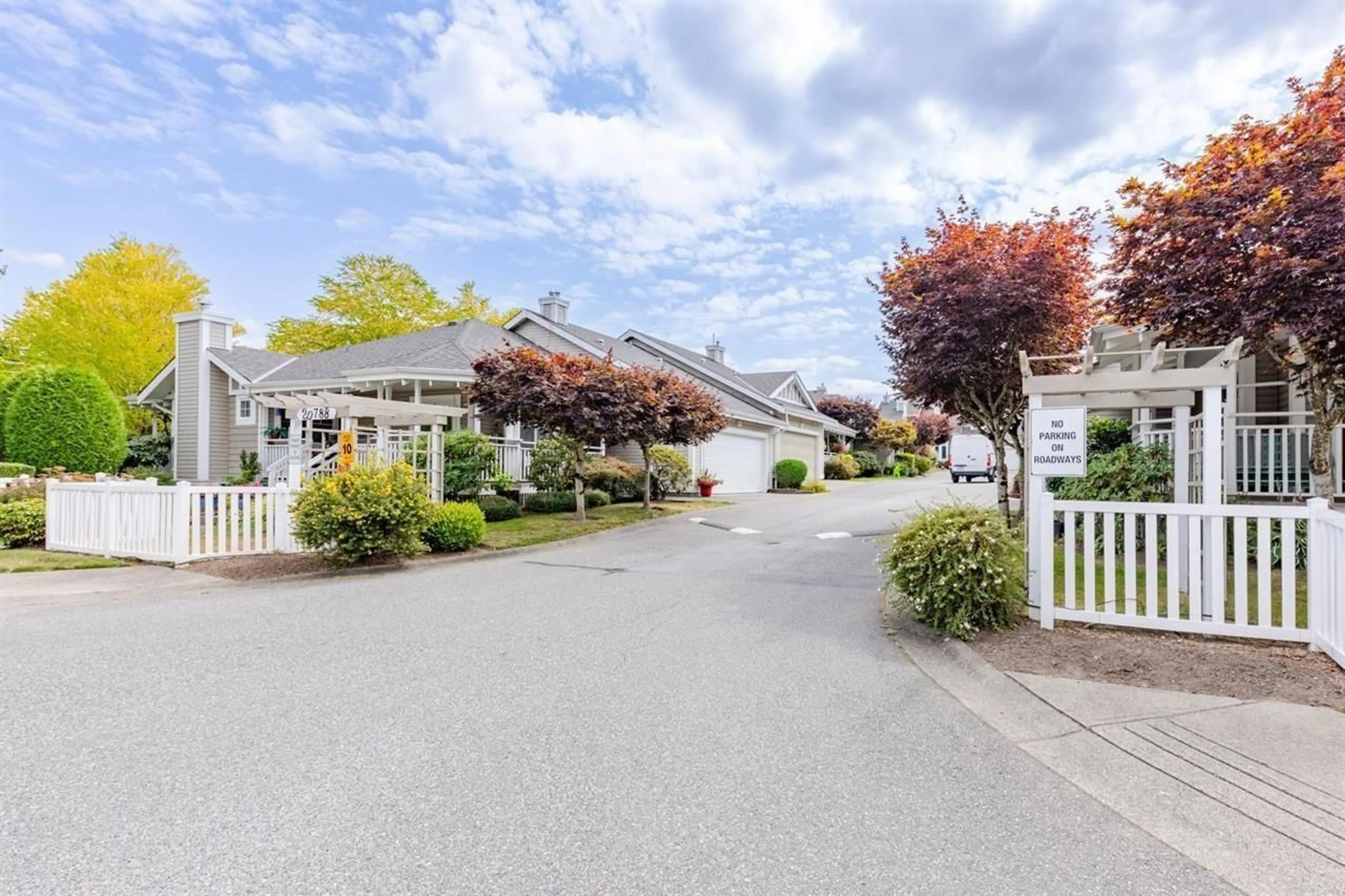 A pic from outside/outdoor area/front of a property/back of a property/a pic from drone, street for 24 - 20788 87 AVENUE, Langley British Columbia V1M3W7