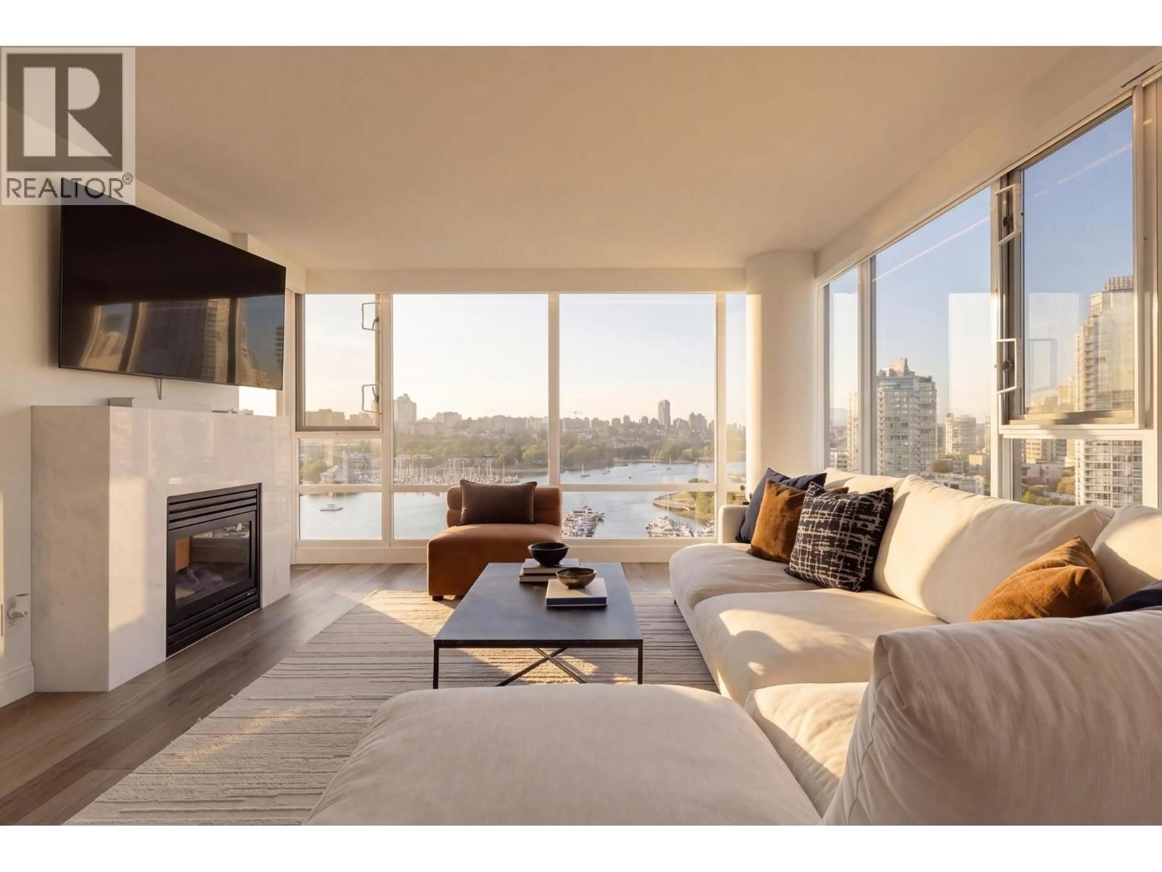 Living room with furniture, unknown for 1707 - 1033 MARINASIDE CRESCENT, Vancouver British Columbia V6Z3A3