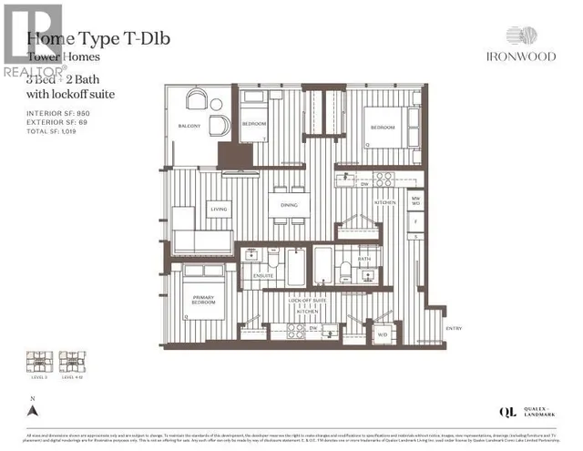 609 - 609 TYNDALL STREET, Coquitlam 4