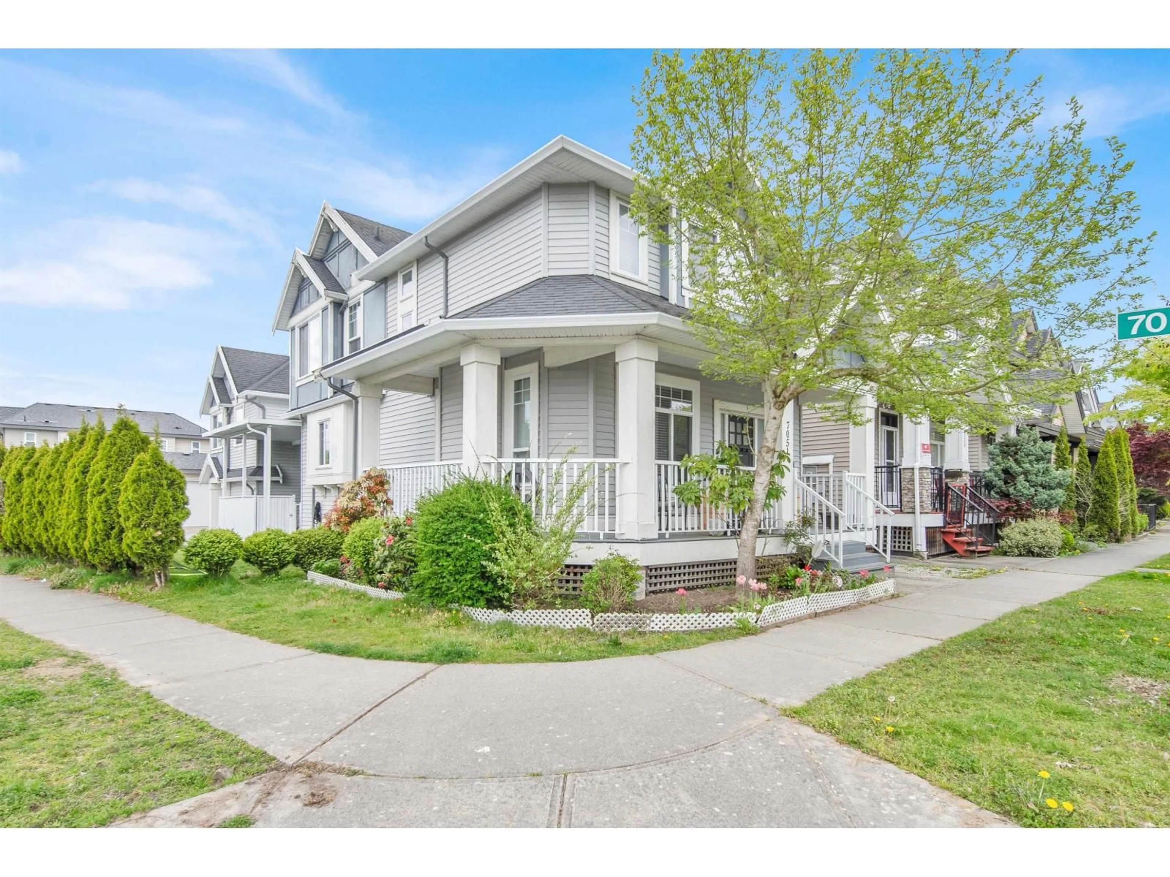 Home with vinyl exterior material, street for 7051 144B STREET, Surrey British Columbia V3S8H4