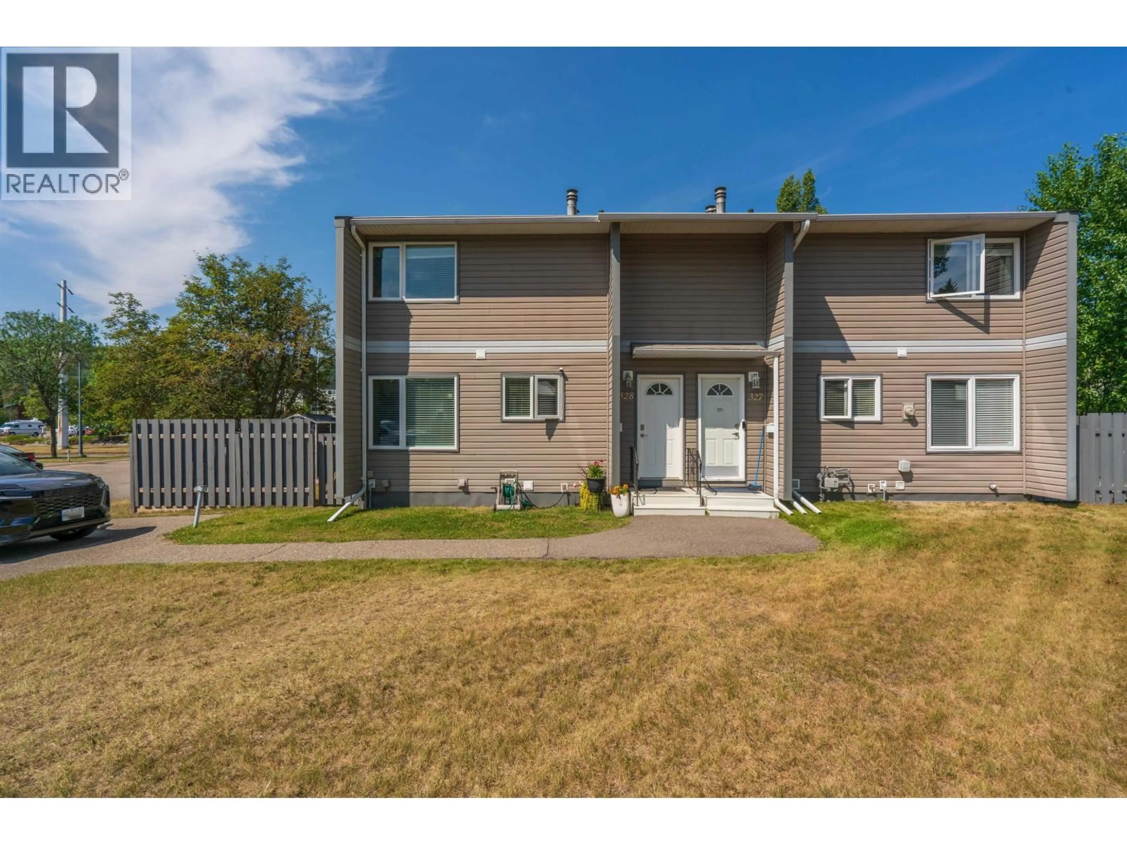 A pic from outside/outdoor area/front of a property/back of a property/a pic from drone, street for 328 - 2550 OSPIKA BOULEVARD, Prince George British Columbia V2N3T2