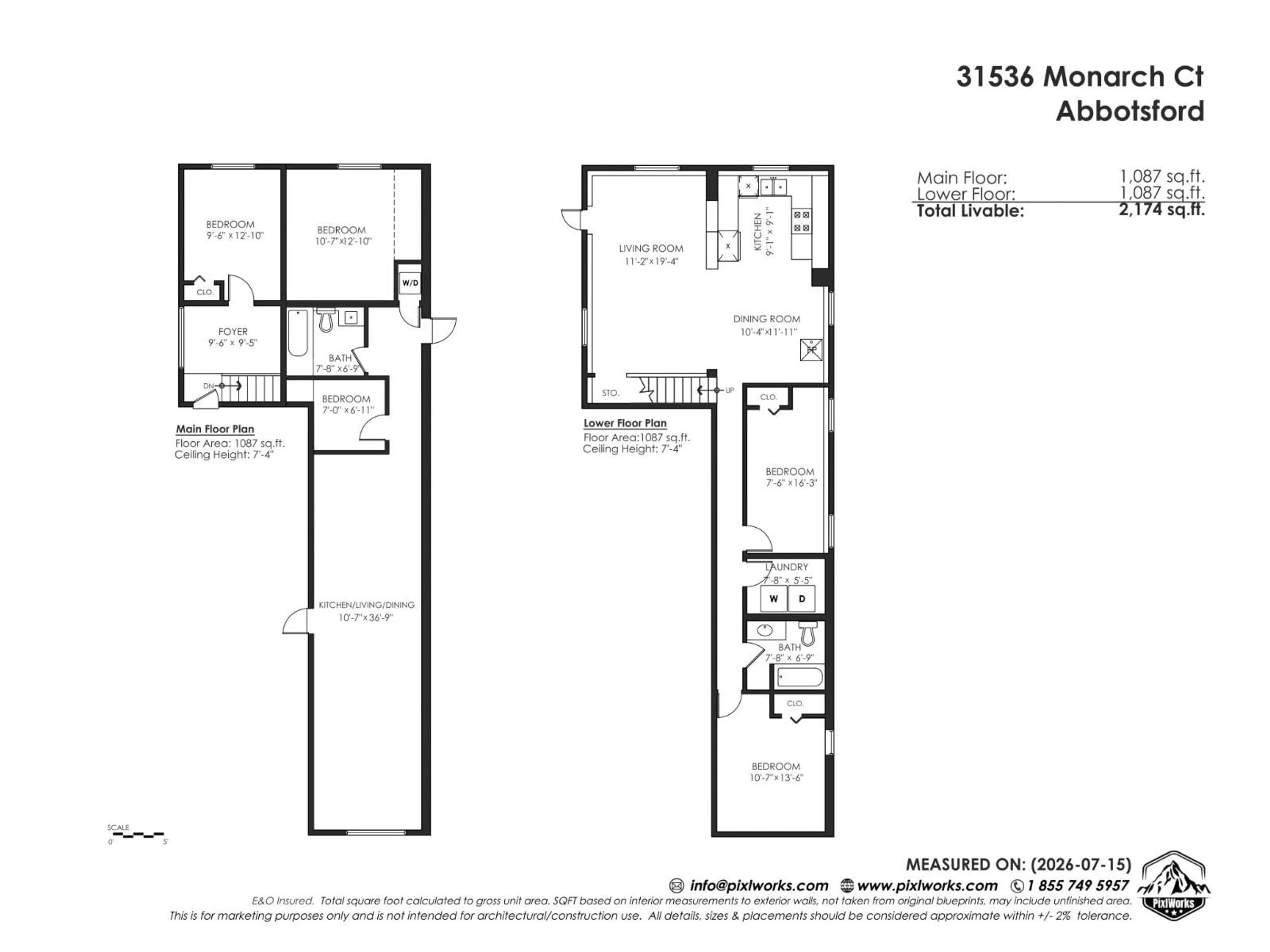 Floor plan for 31536 MONARCH COURT, Abbotsford British Columbia V2T6M5