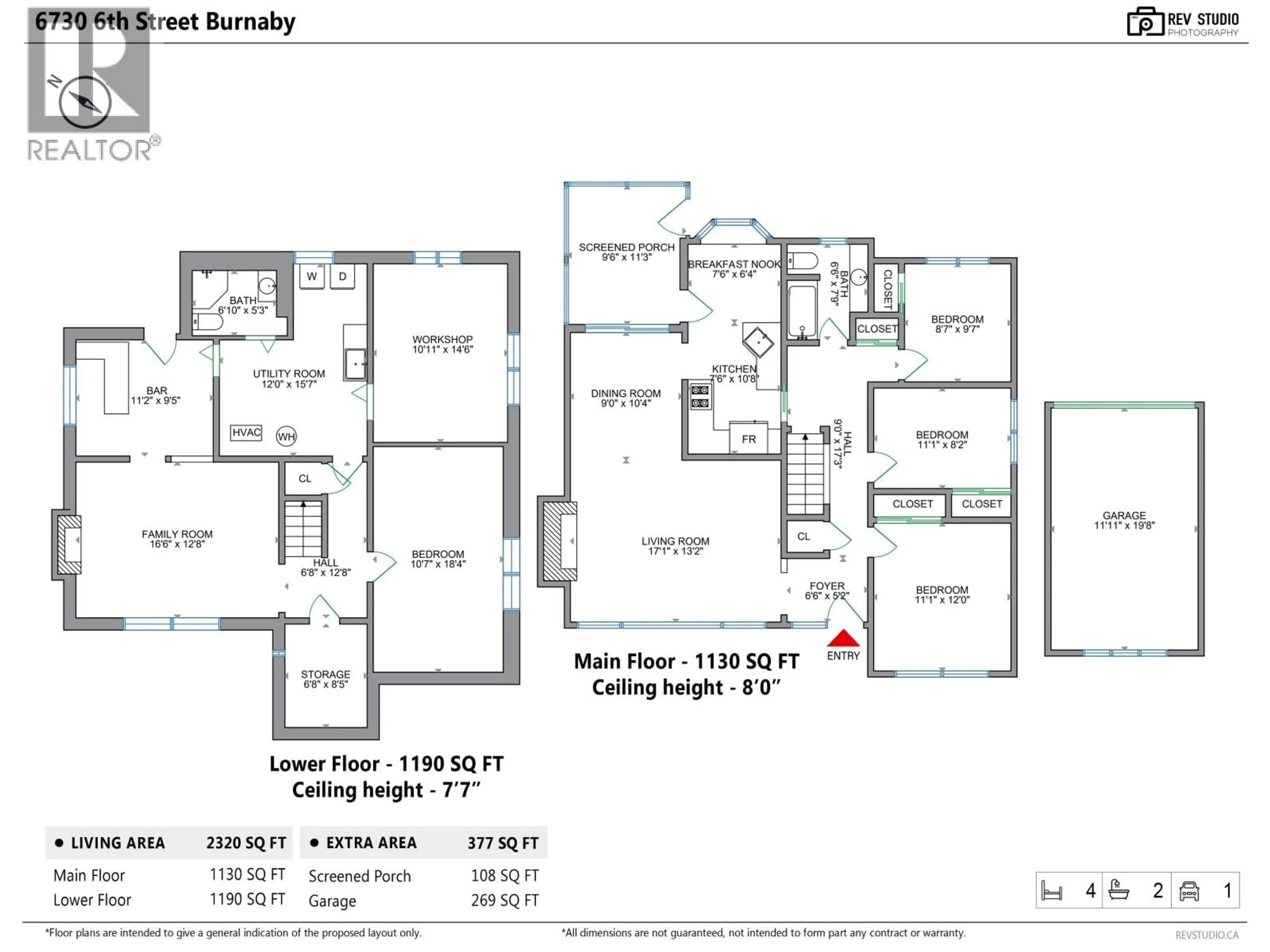 Floor plan for 6730 6TH STREET, Burnaby British Columbia V5E3S7