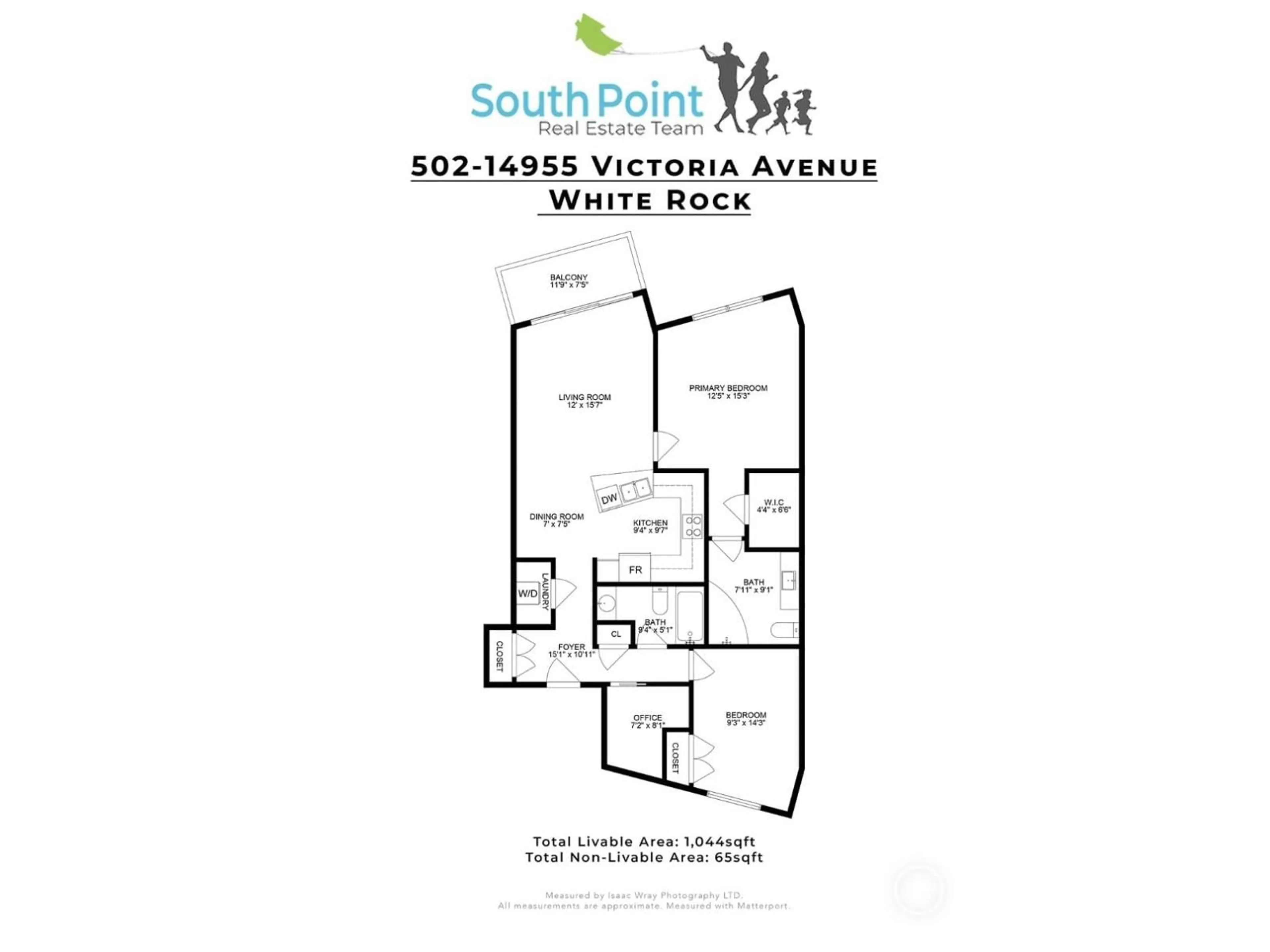 Floor plan for #603 - 14955 VICTORIA AVENUE, White Rock British Columbia V4B1G2