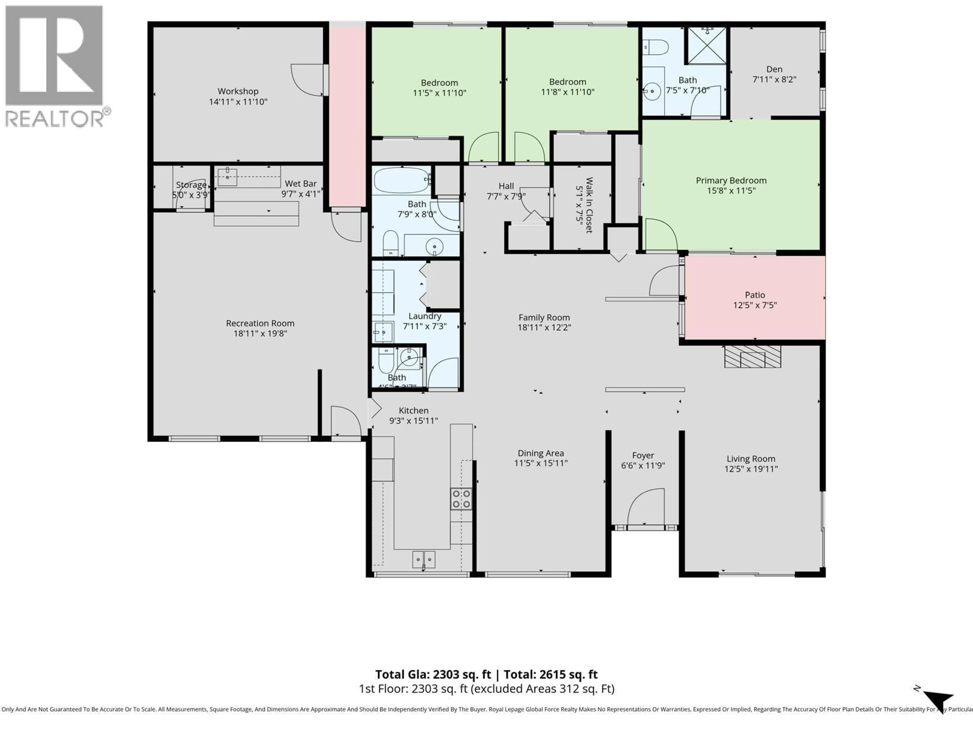 Floor plan for 1042 KUMA CRESCENT, Delta British Columbia V4M2K9