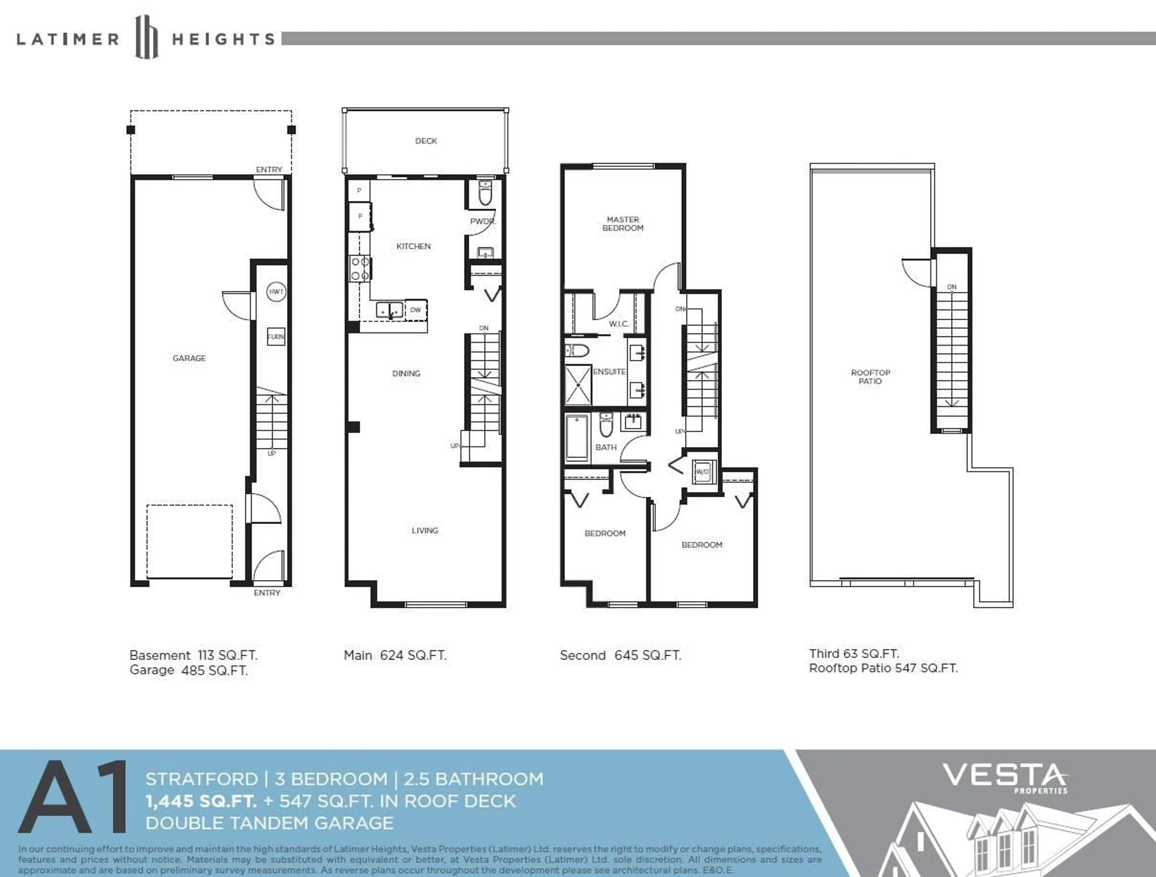 Floor plan for 53 - 20057 82 AVENUE, Langley British Columbia V2Y3S4
