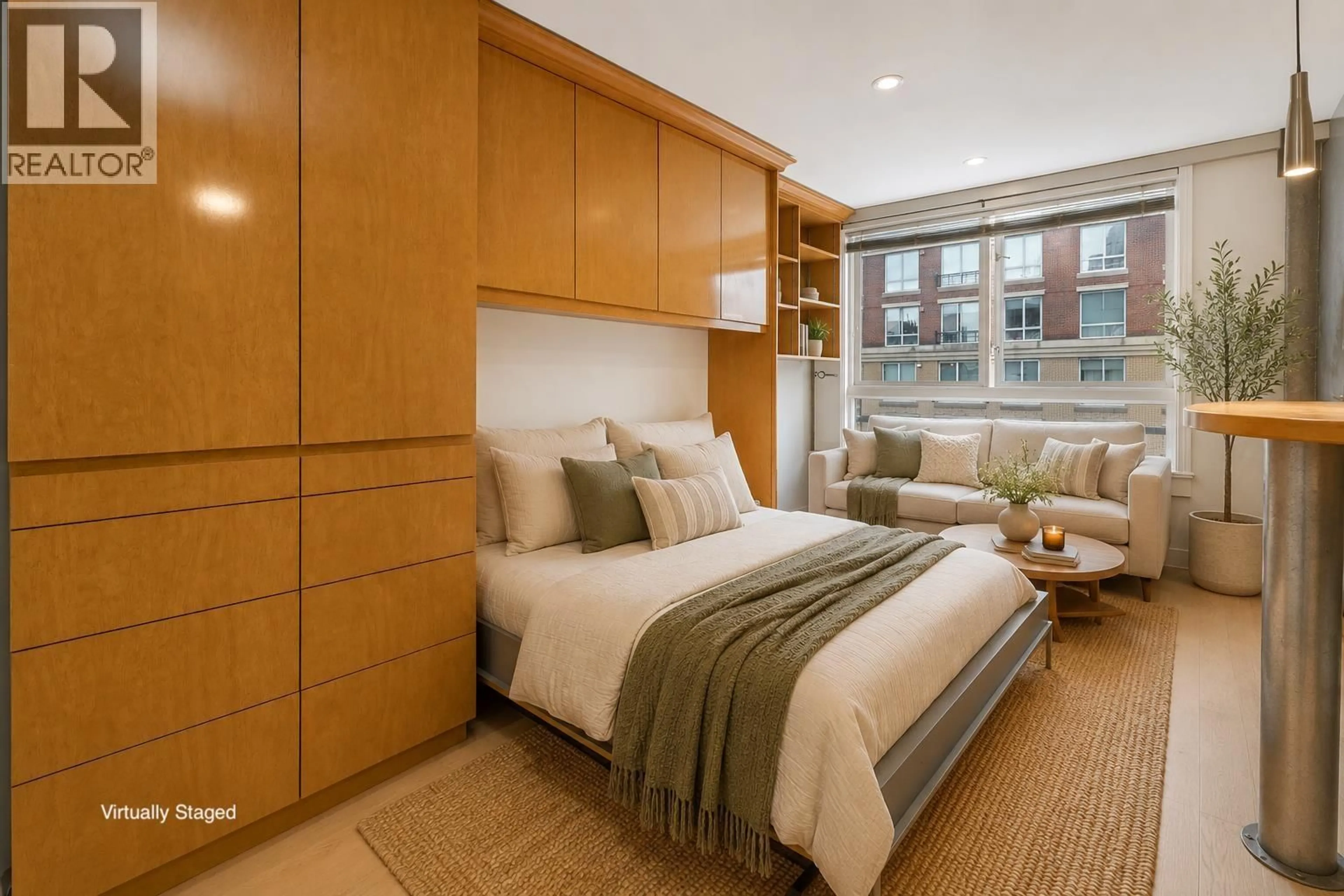 Bedroom with bed, unknown for 503 - 1216 HOMER STREET, Vancouver British Columbia V6B6K5