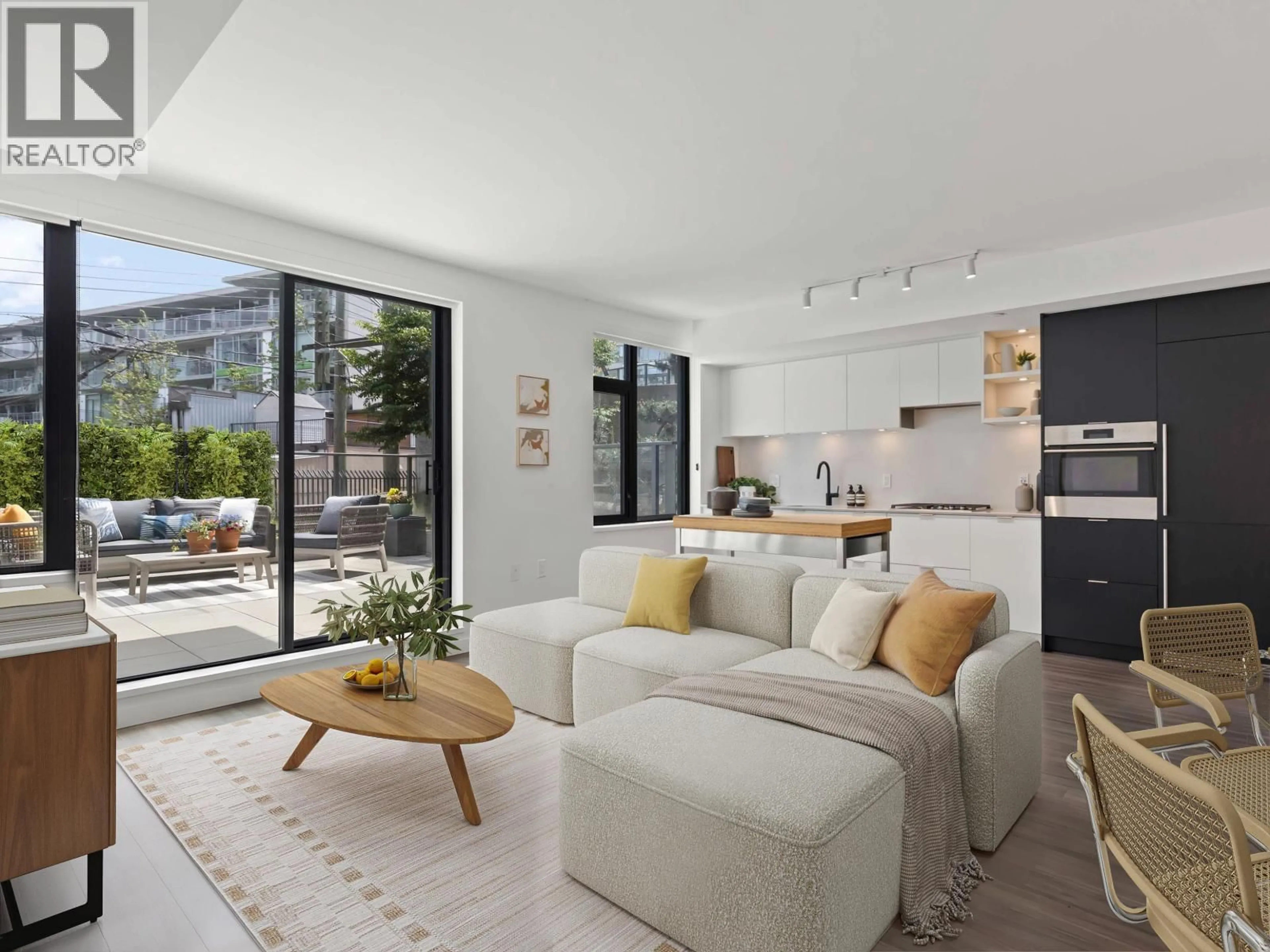 Living room with furniture, unknown for 301 - 210 5TH AVENUE, Vancouver British Columbia V5T0K1