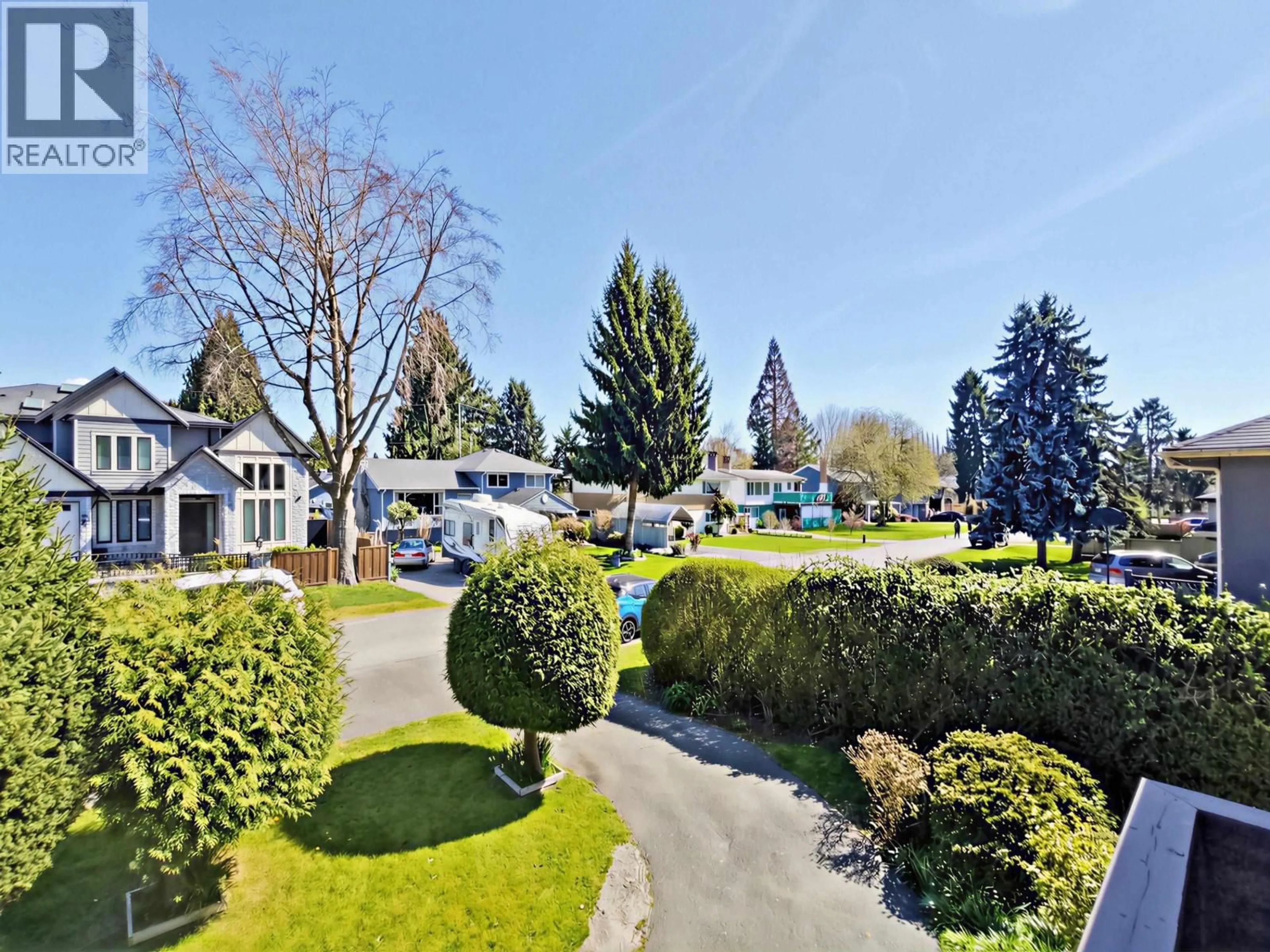 A pic from outside/outdoor area/front of a property/back of a property/a pic from drone, street for 10111 AINSWORTH CRESCENT, Richmond British Columbia V7A3V3