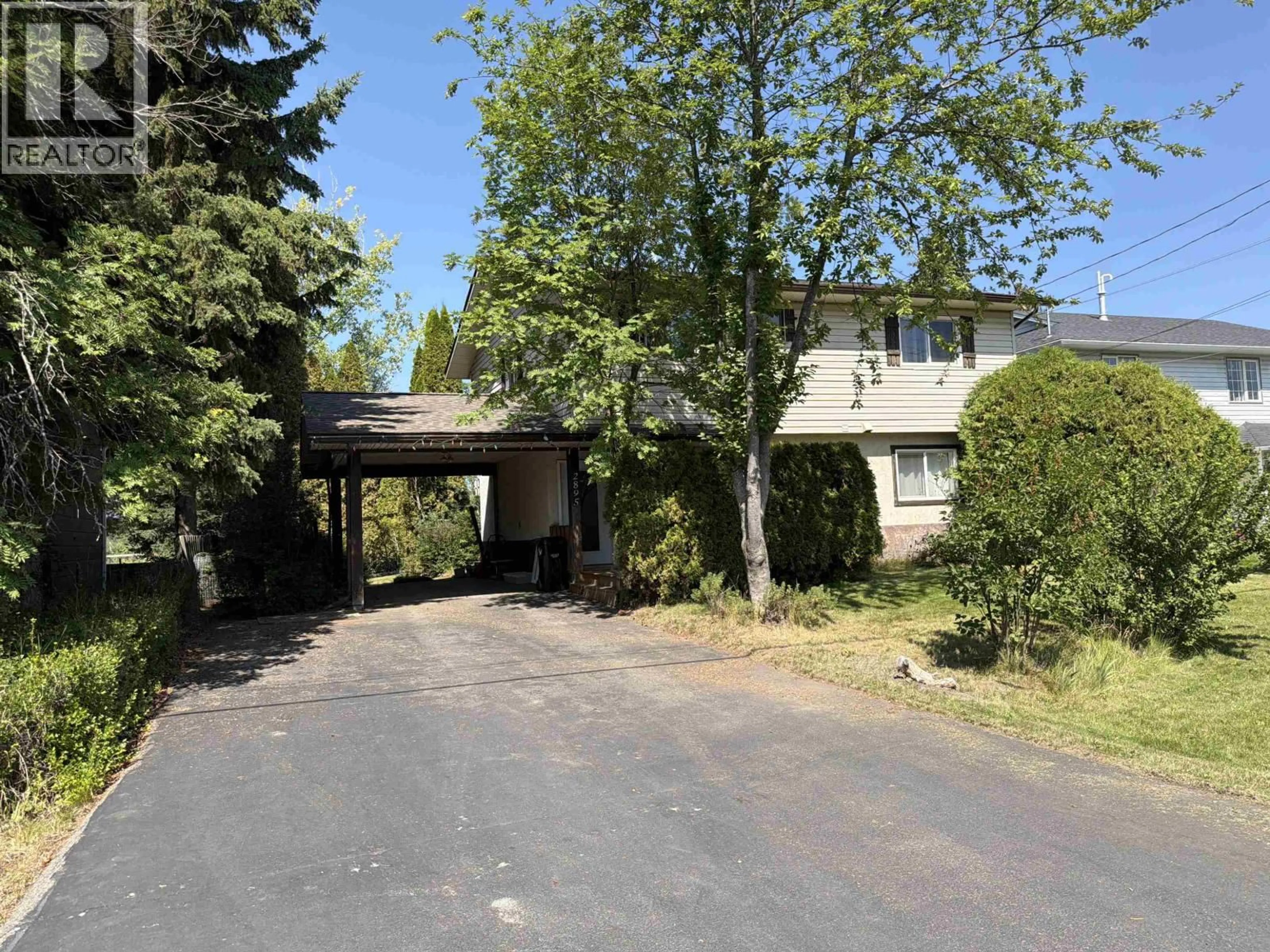 A pic from outside/outdoor area/front of a property/back of a property/a pic from drone, street for 2895 RIVERVIEW DRIVE, Vanderhoof British Columbia V0J3A0