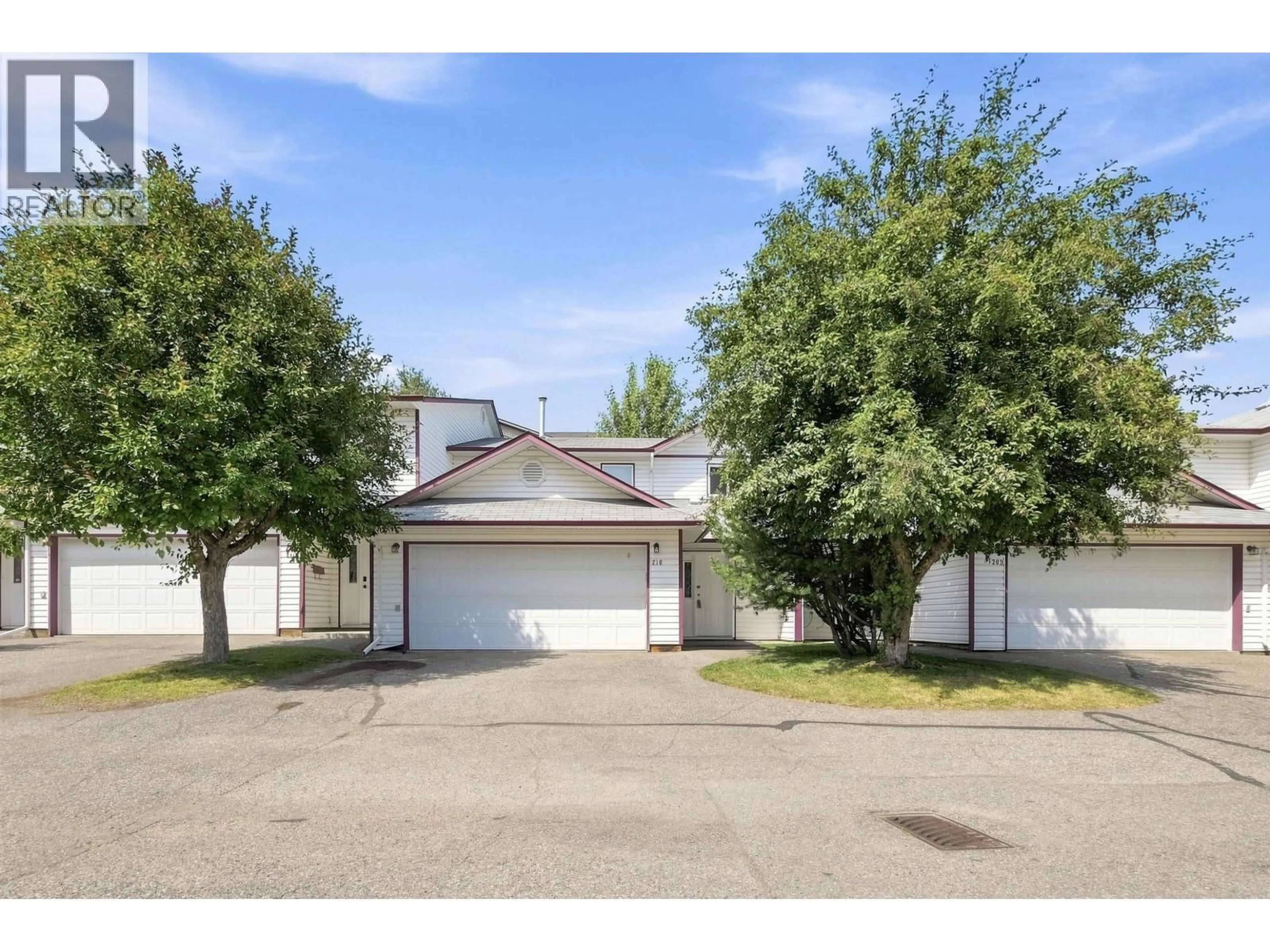 A pic from outside/outdoor area/front of a property/back of a property/a pic from drone, street for 210 - 3307 WESTWOOD DRIVE, Prince George British Columbia V2N1S4