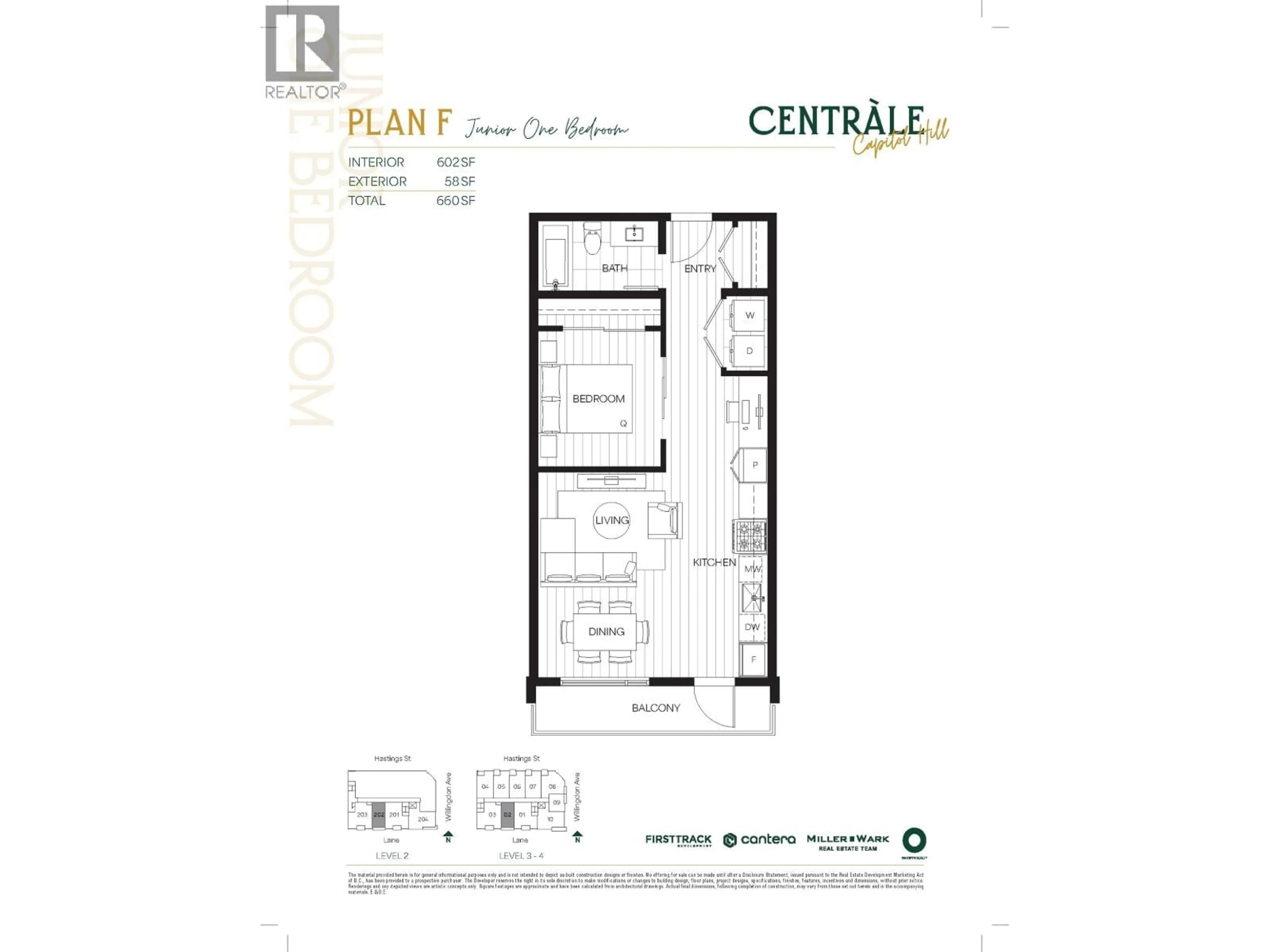 Floor plan for 202 - 4488 HASTINGS STREET, Burnaby British Columbia V0V0V0