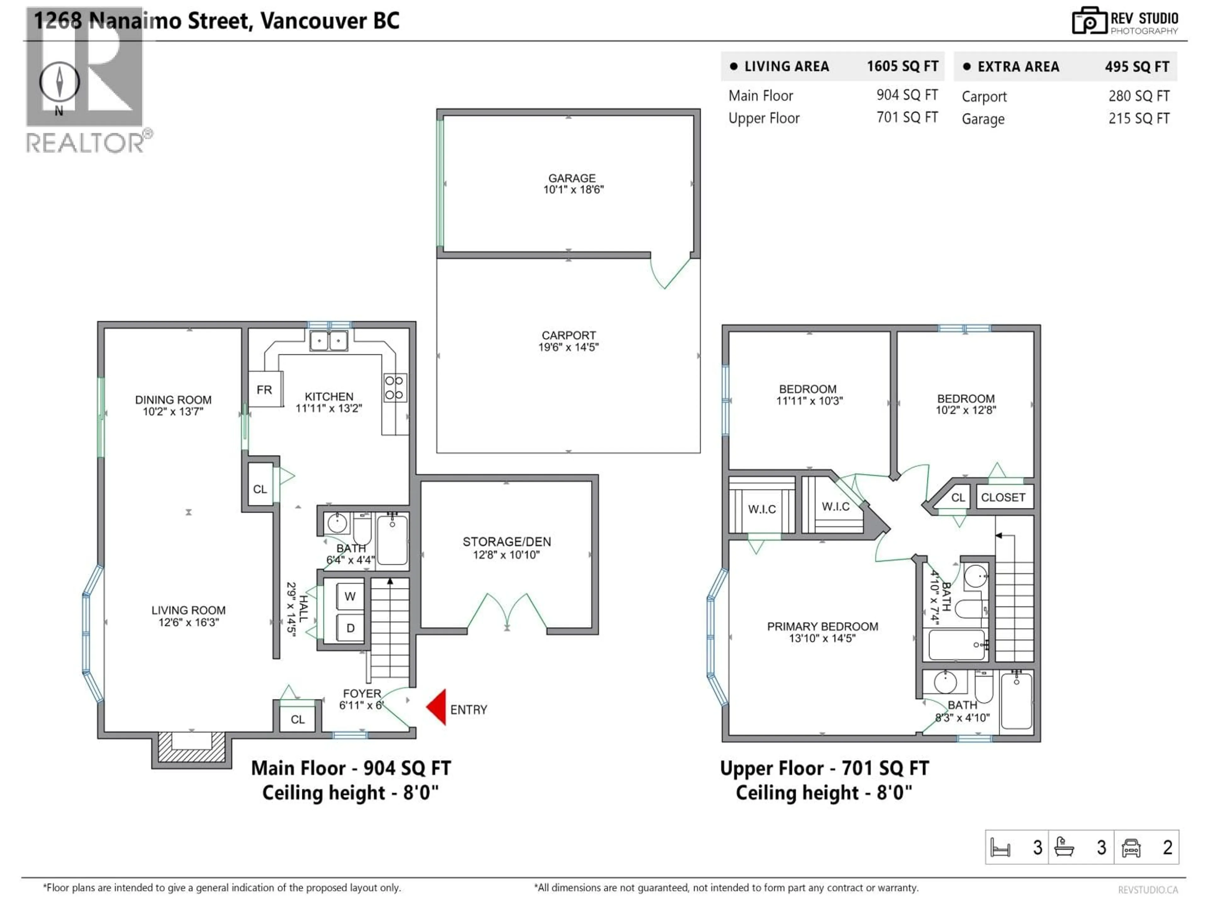 Floor plan for 1268 NANAIMO STREET, Vancouver British Columbia V5L5C5