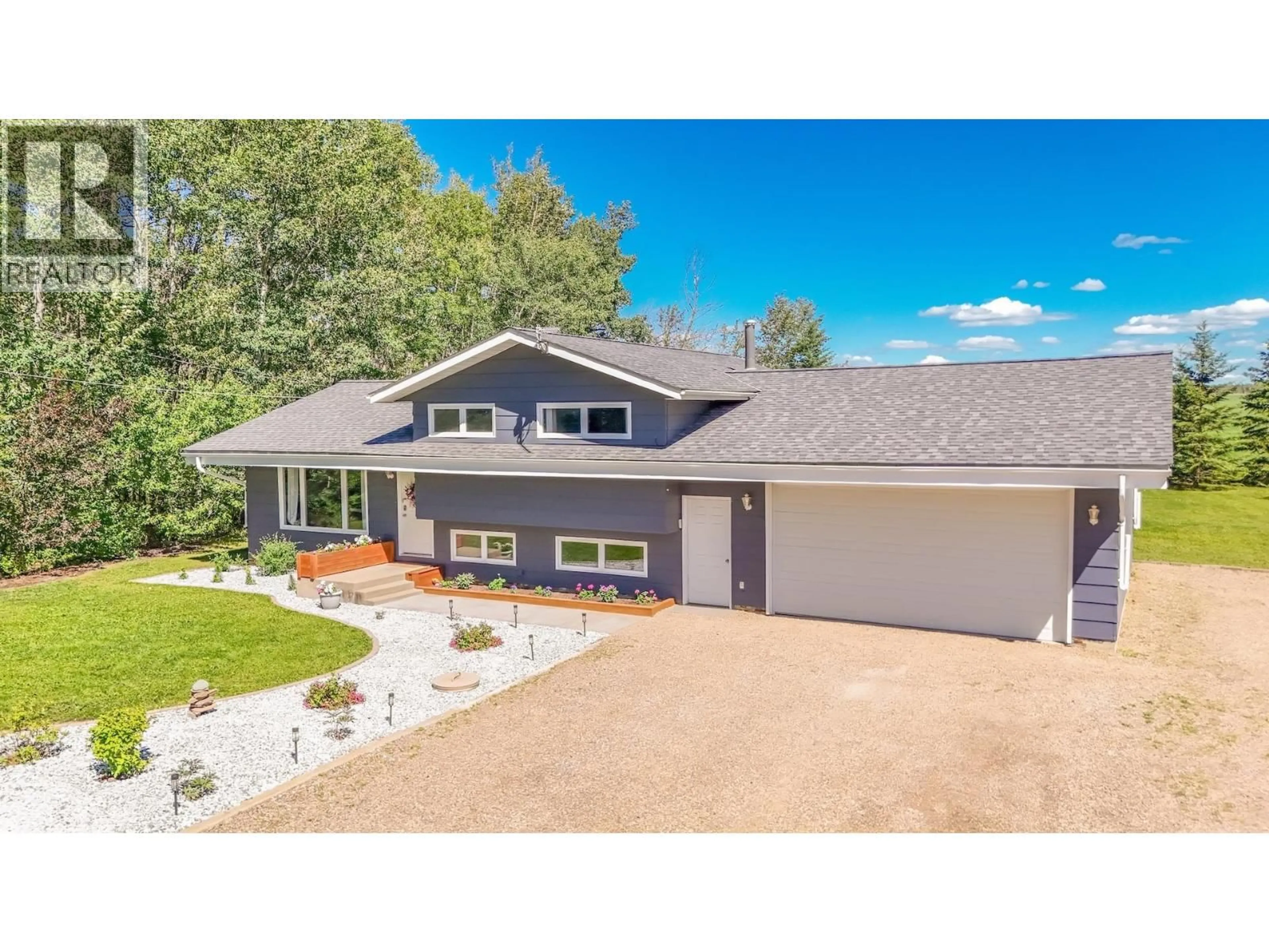 A pic from outside/outdoor area/front of a property/back of a property/a pic from drone, street for 7557 253 ROAD, Fort St. John British Columbia V0C1C6