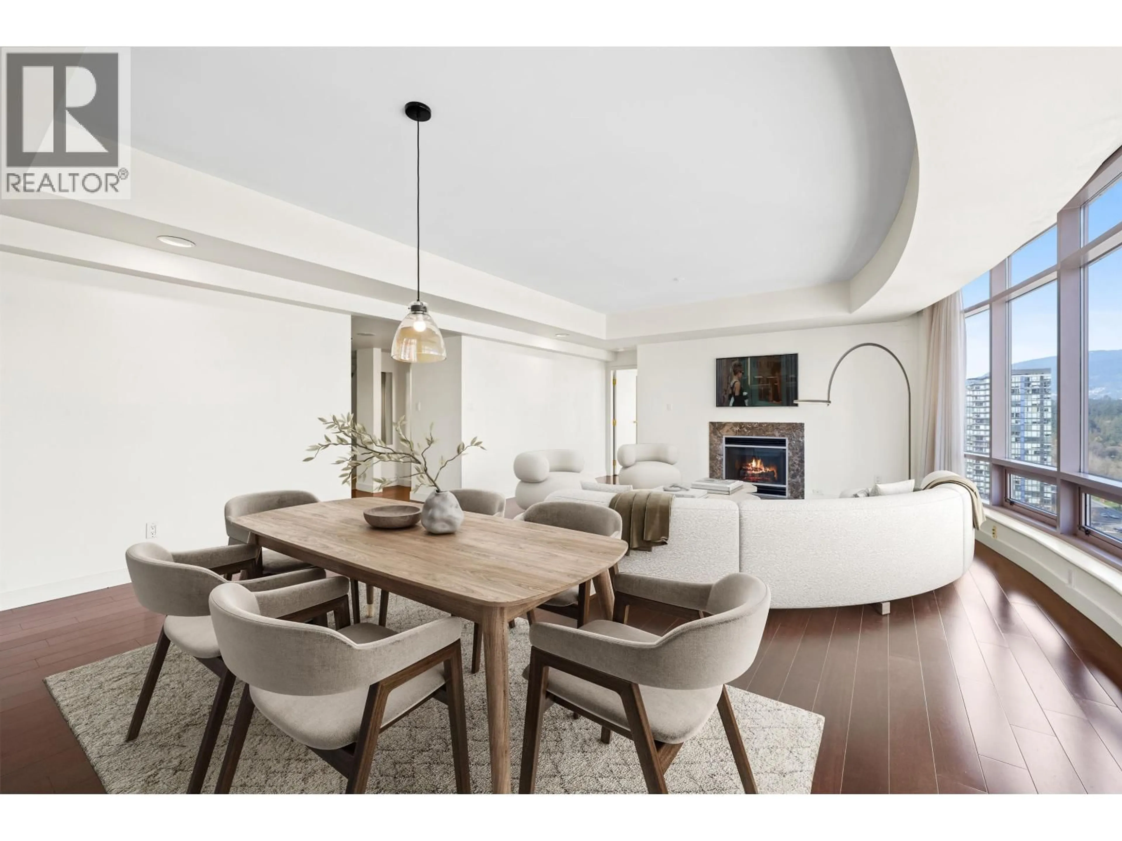 Dining room, wood/laminate floor for 10A - 1500 ALBERNI STREET, Vancouver British Columbia V6G3C9