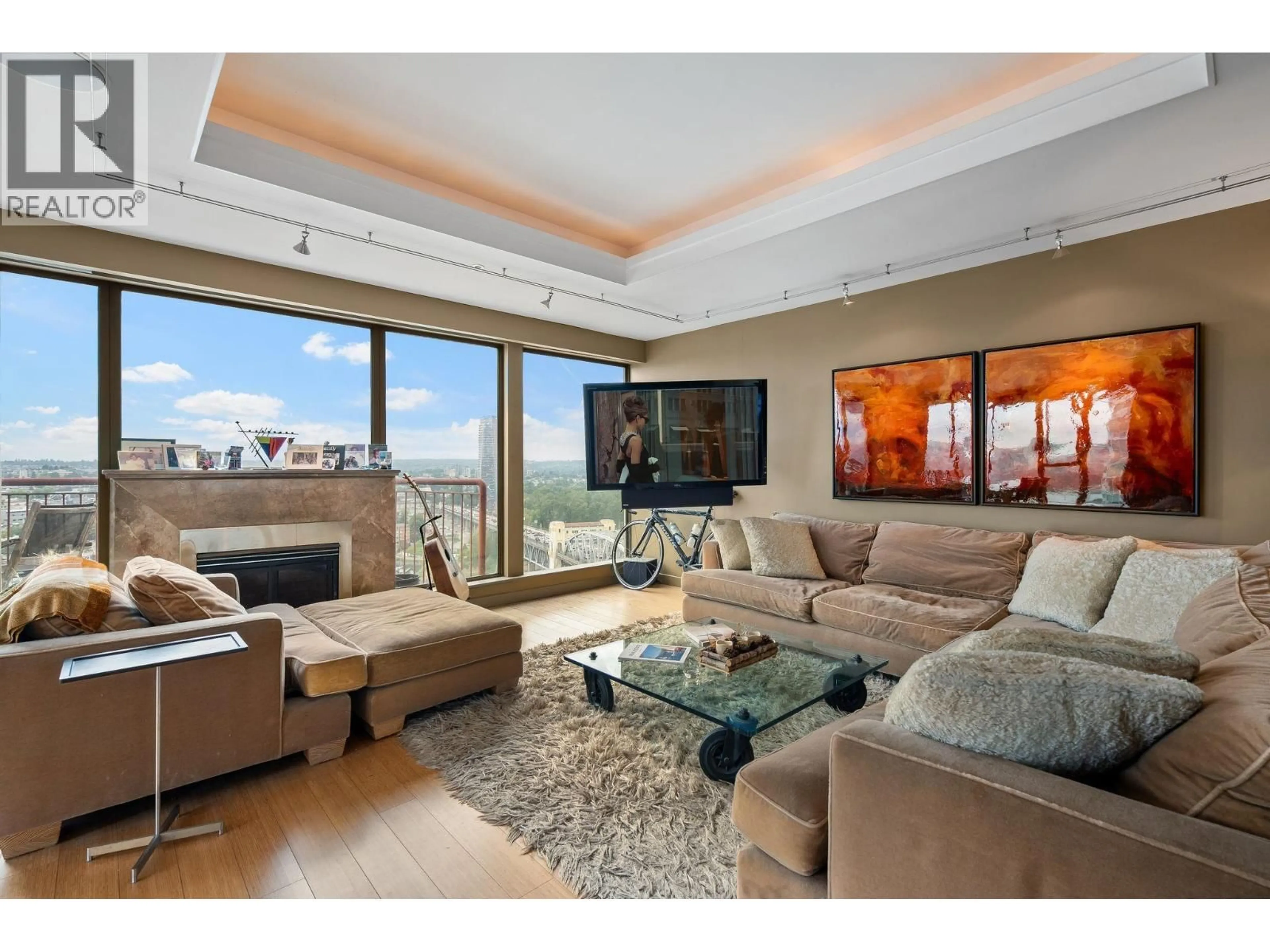 Living room with furniture, unknown for 2302 - 1000 BEACH AVENUE, Vancouver British Columbia V6E4M2