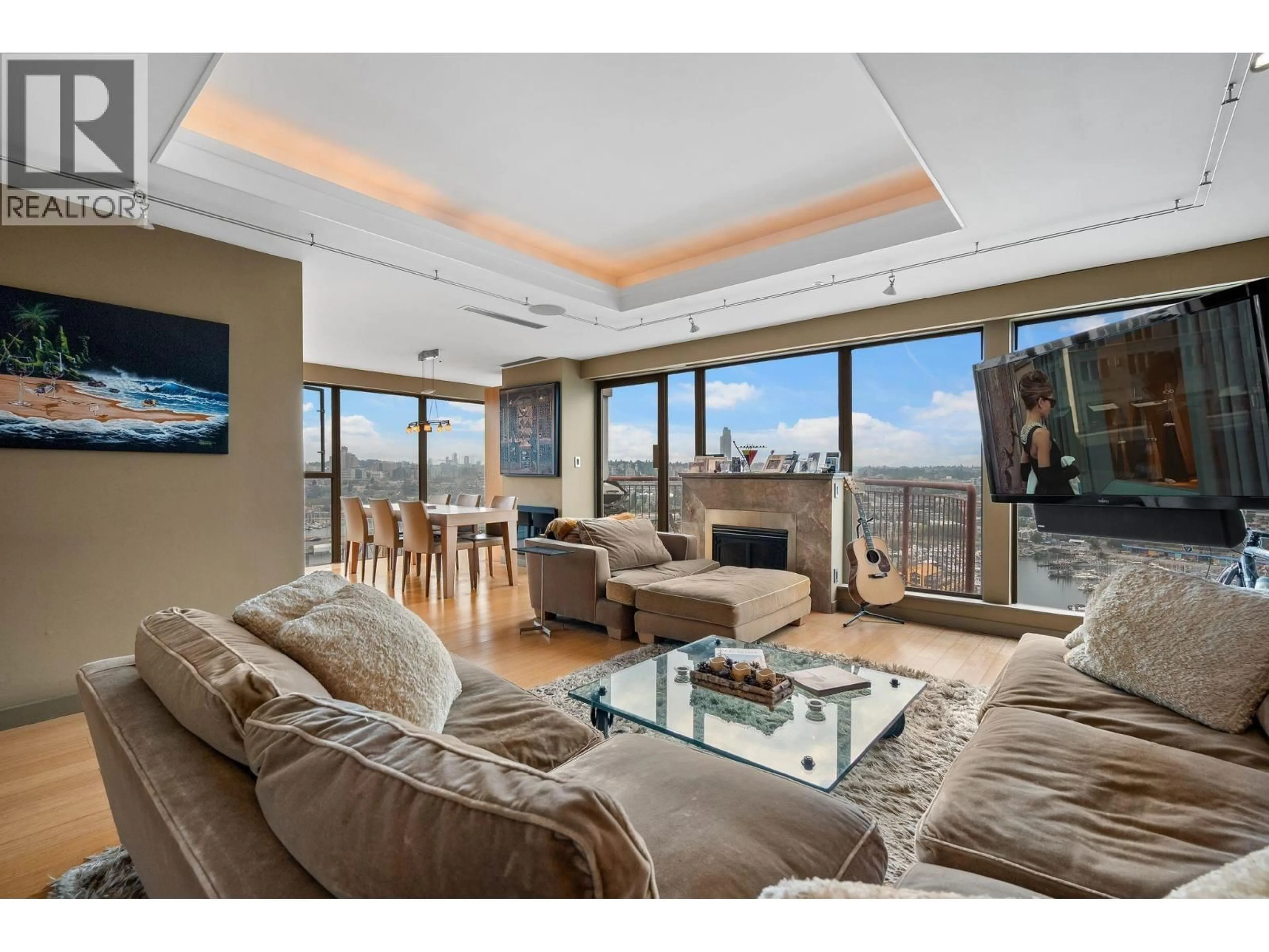 Living room with furniture, unknown for 2302 - 1000 BEACH AVENUE, Vancouver British Columbia V6E4M2