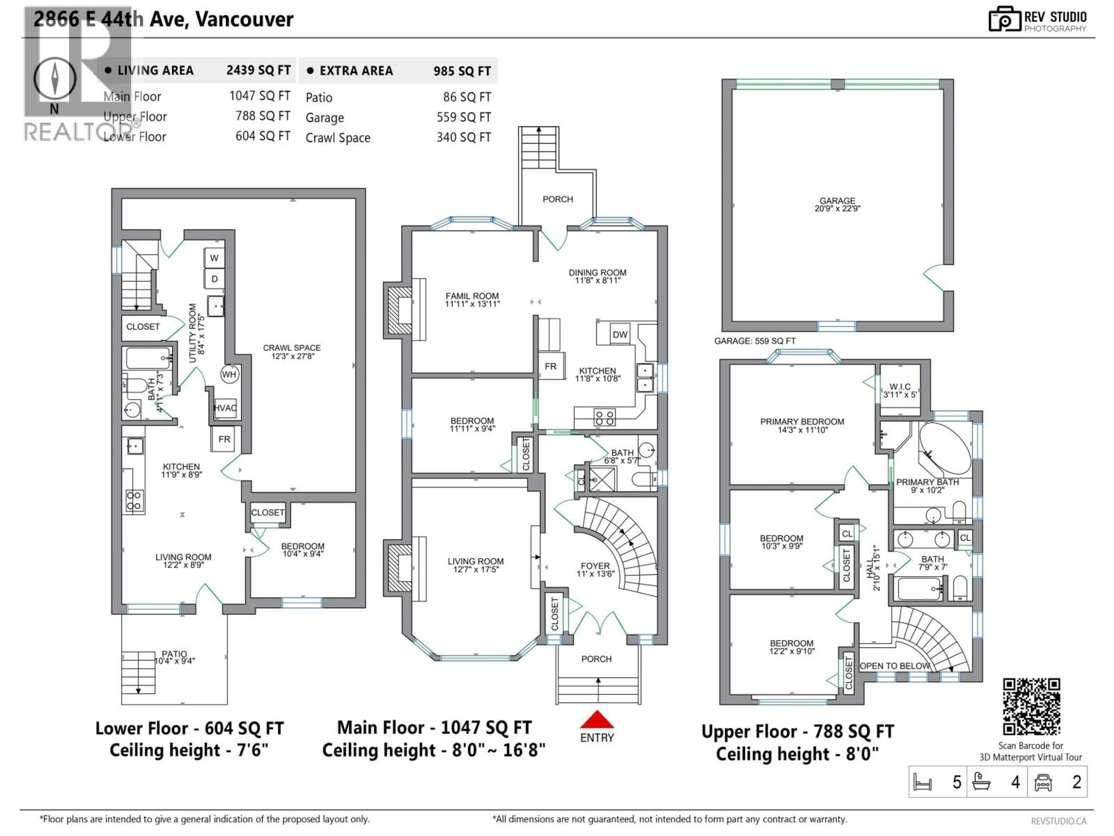 Floor plan for 2866 44TH AVENUE, Vancouver British Columbia V5R3A6