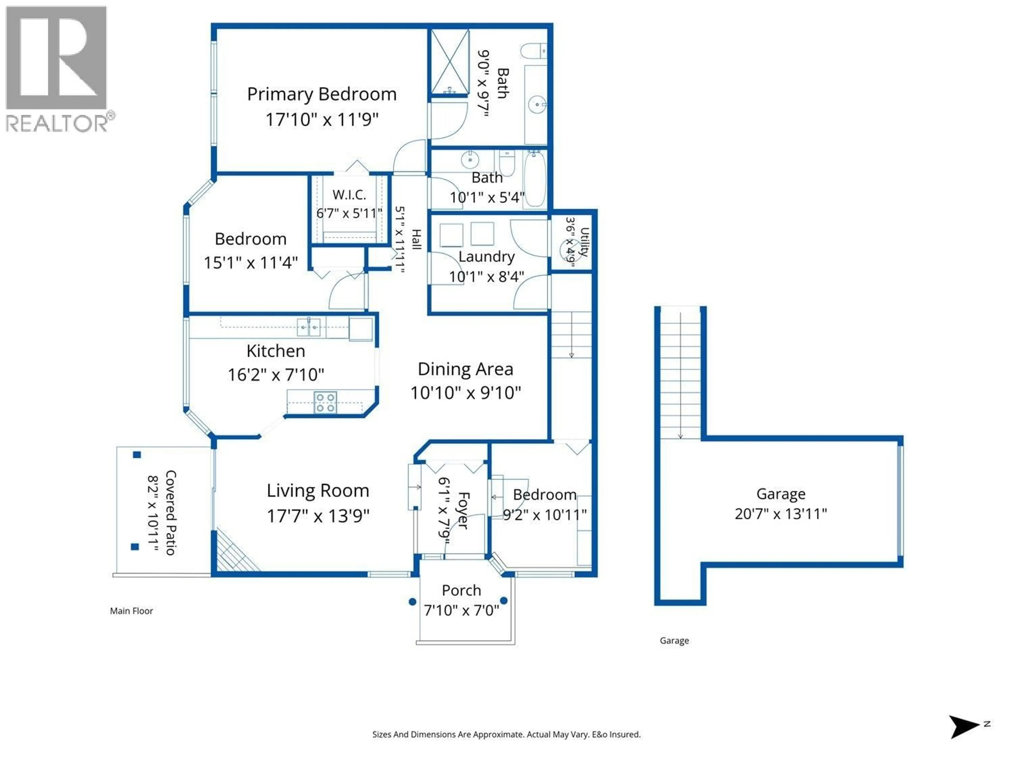 Floor plan for 19 - 103 PARKSIDE DRIVE, Port Moody British Columbia V3H4Y8