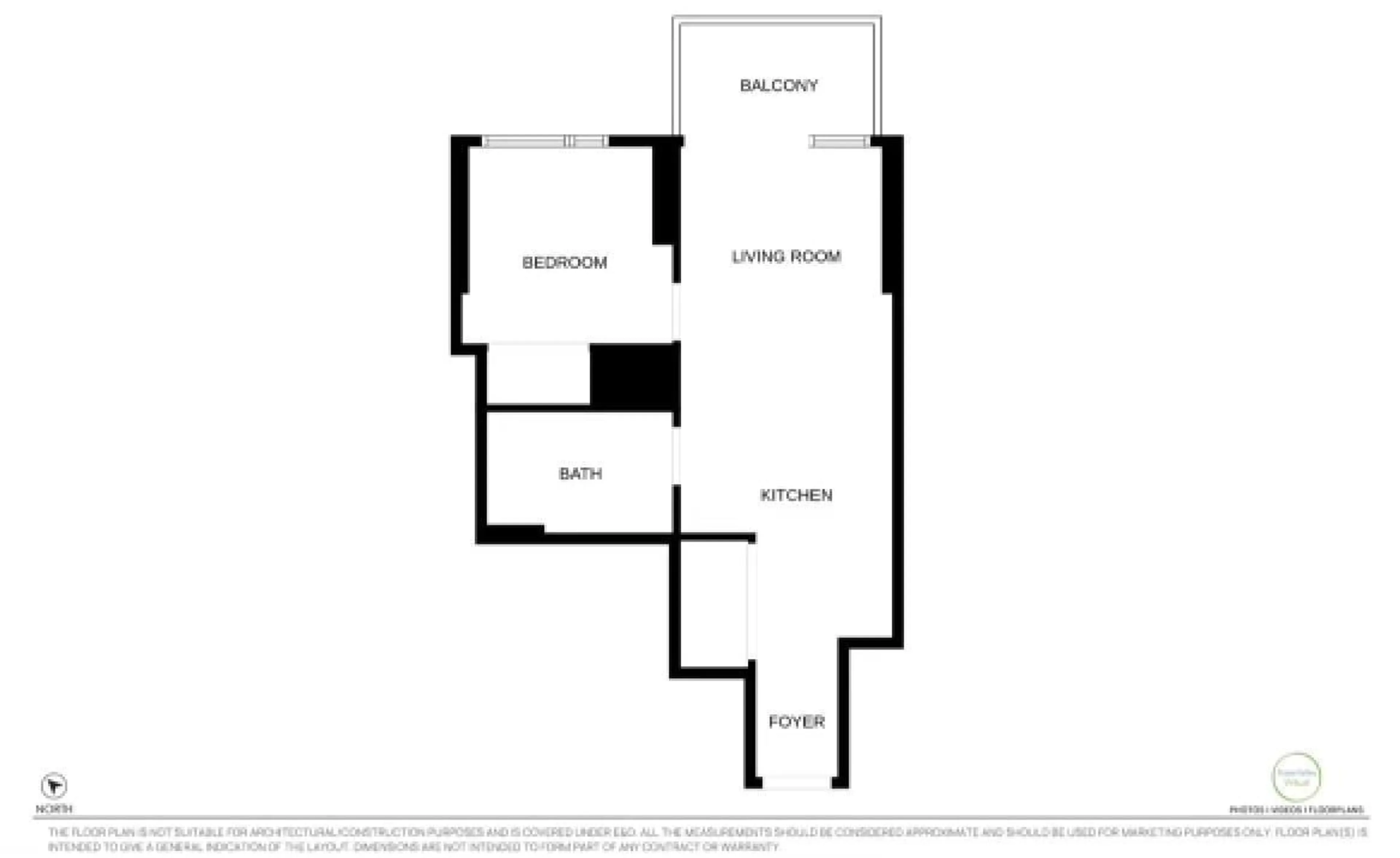 Floor plan for 3407 - 13725 GEORGE JUNCTION, Surrey British Columbia V3T4Y3
