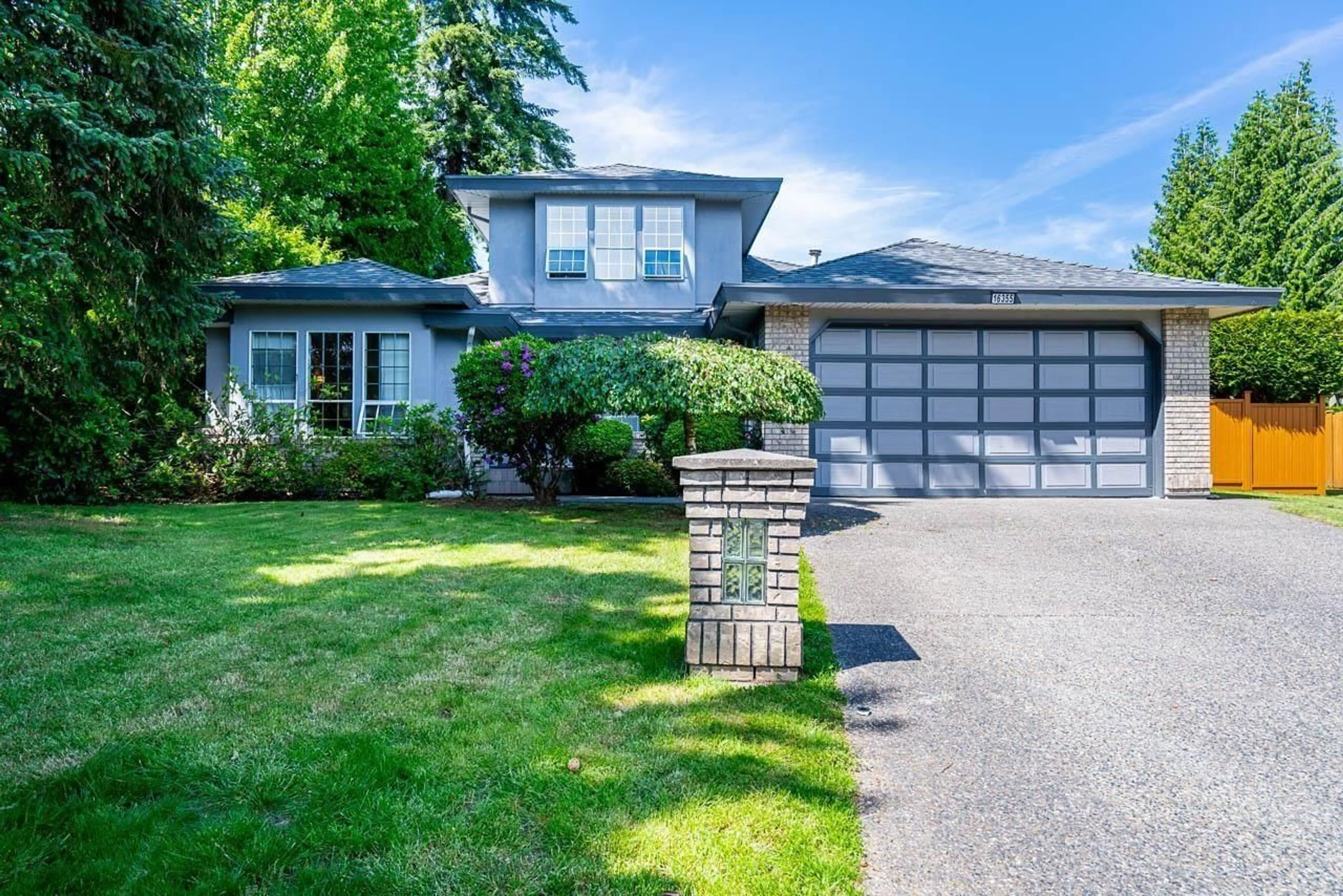 Home with vinyl exterior material, street for 16355 108A AVENUE, Surrey British Columbia V4N1N8