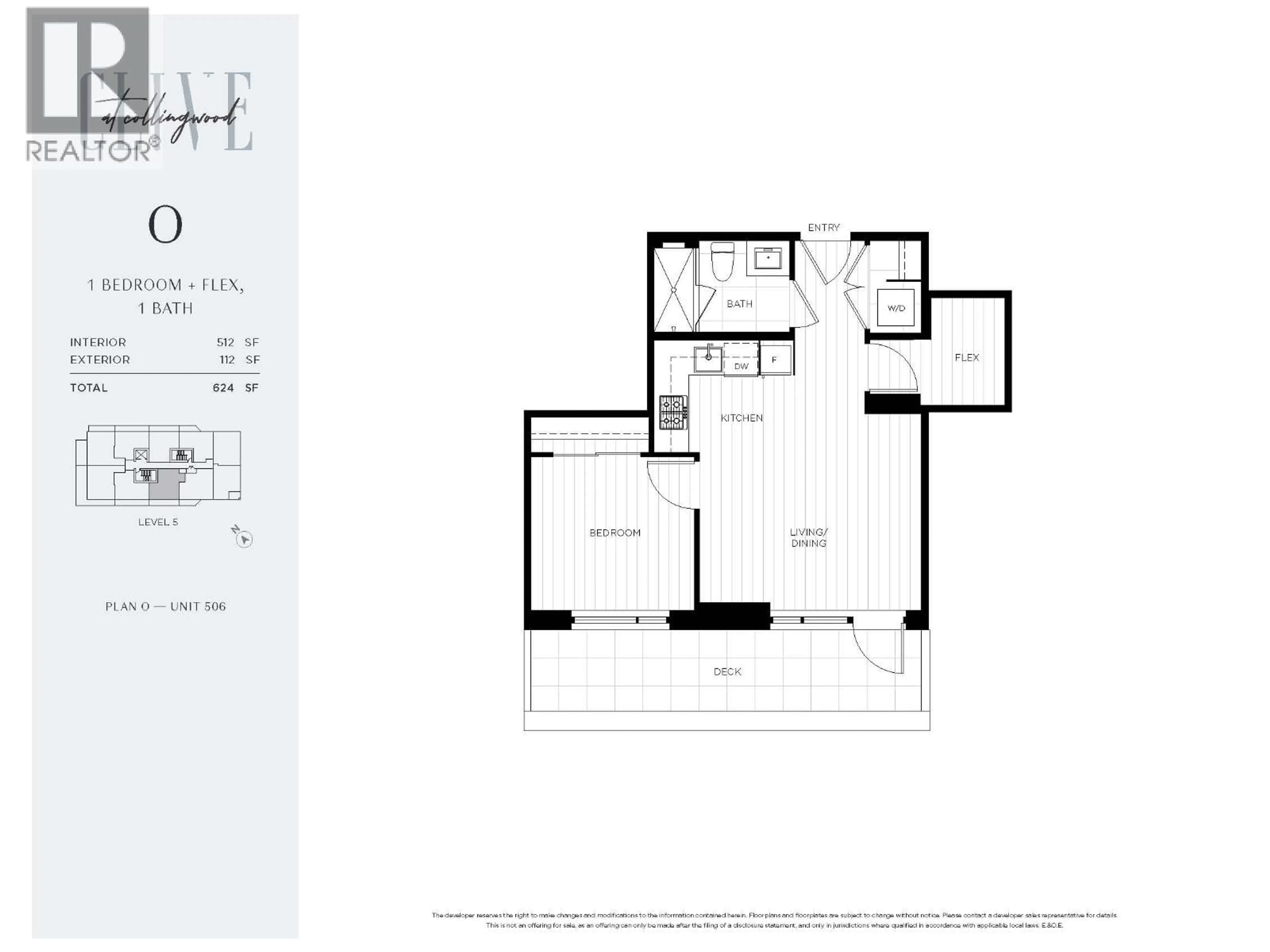 Floor plan for 506 - 3264 VANNESS AVENUE, Vancouver British Columbia V5R4V3