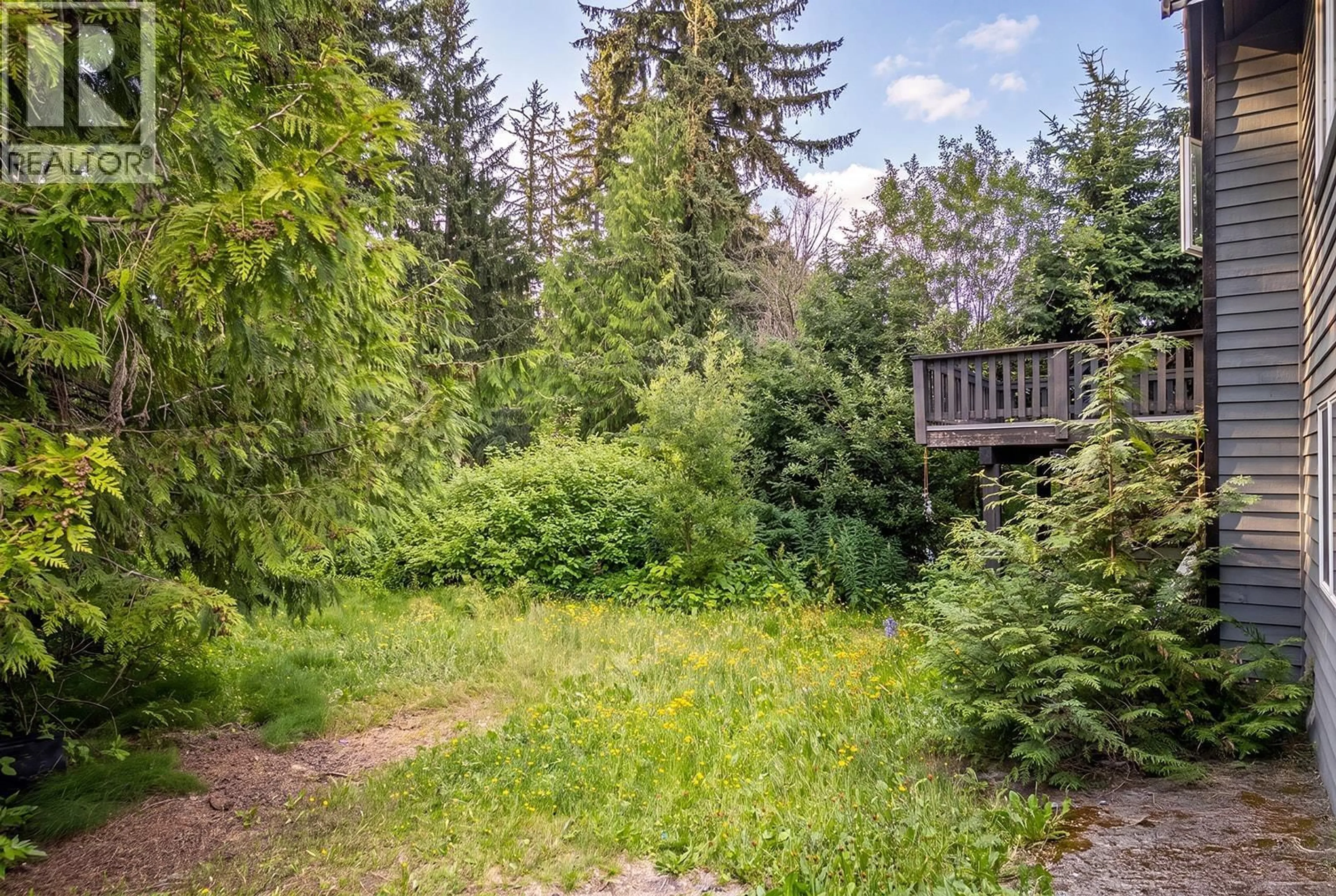 Patio, forest/trees view for 6447 BALSAM WAY, Whistler British Columbia V8E0C5