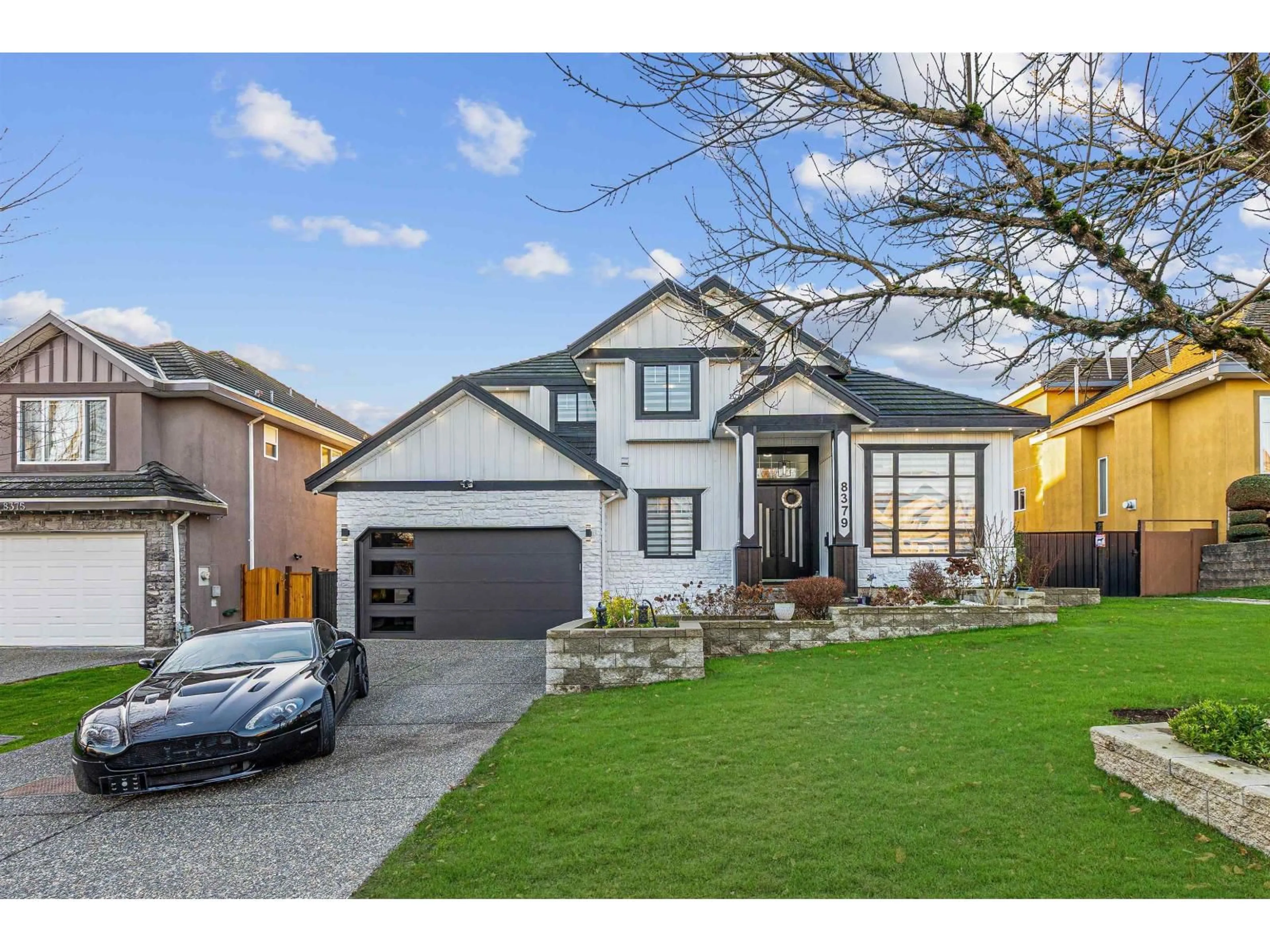 Home with brick exterior material, street for 8379 152A STREET, Surrey British Columbia V3S8M8