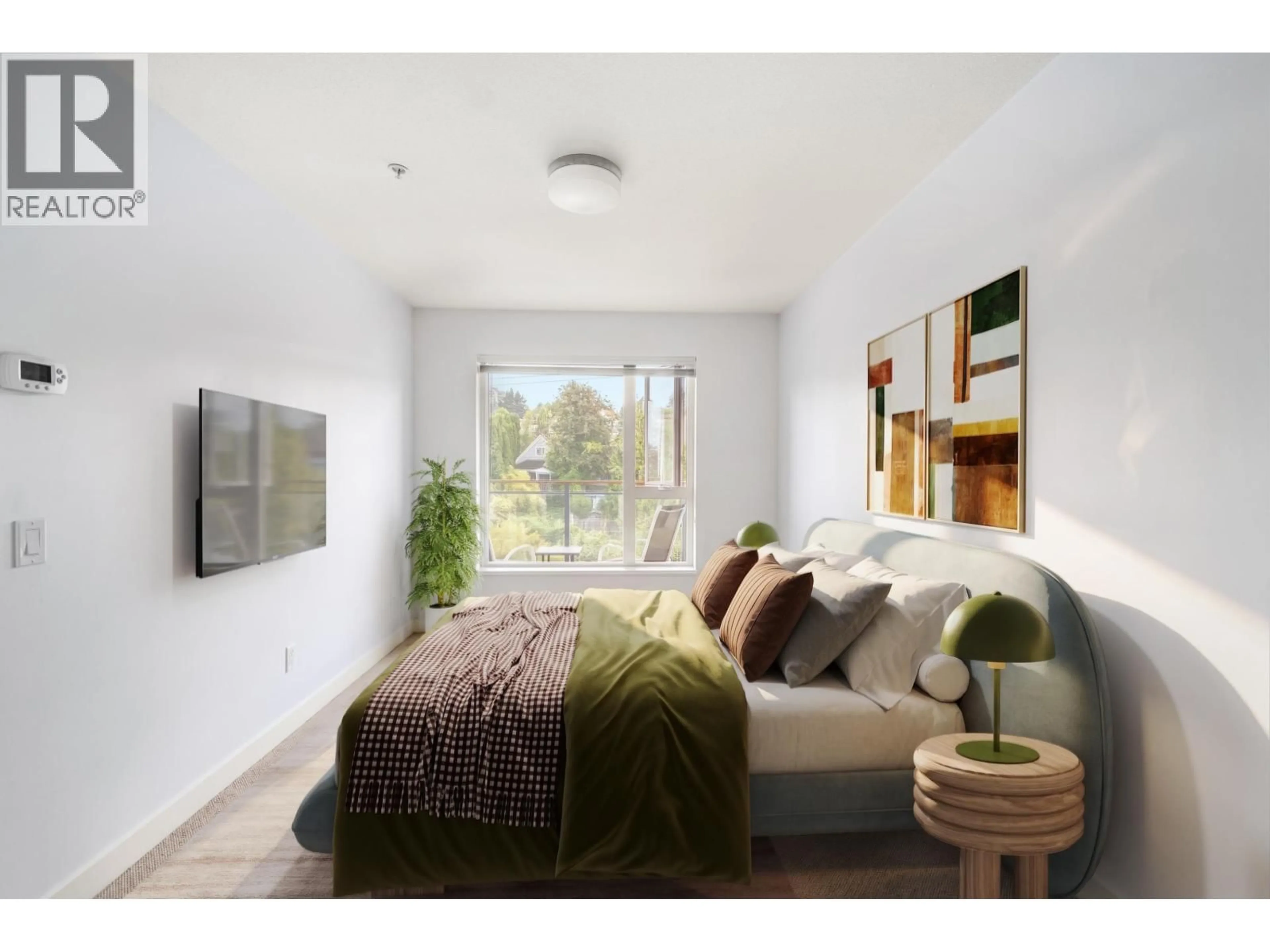 Bedroom with bed, unknown for 414 - 221 3RD STREET, North Vancouver British Columbia V7L0C1