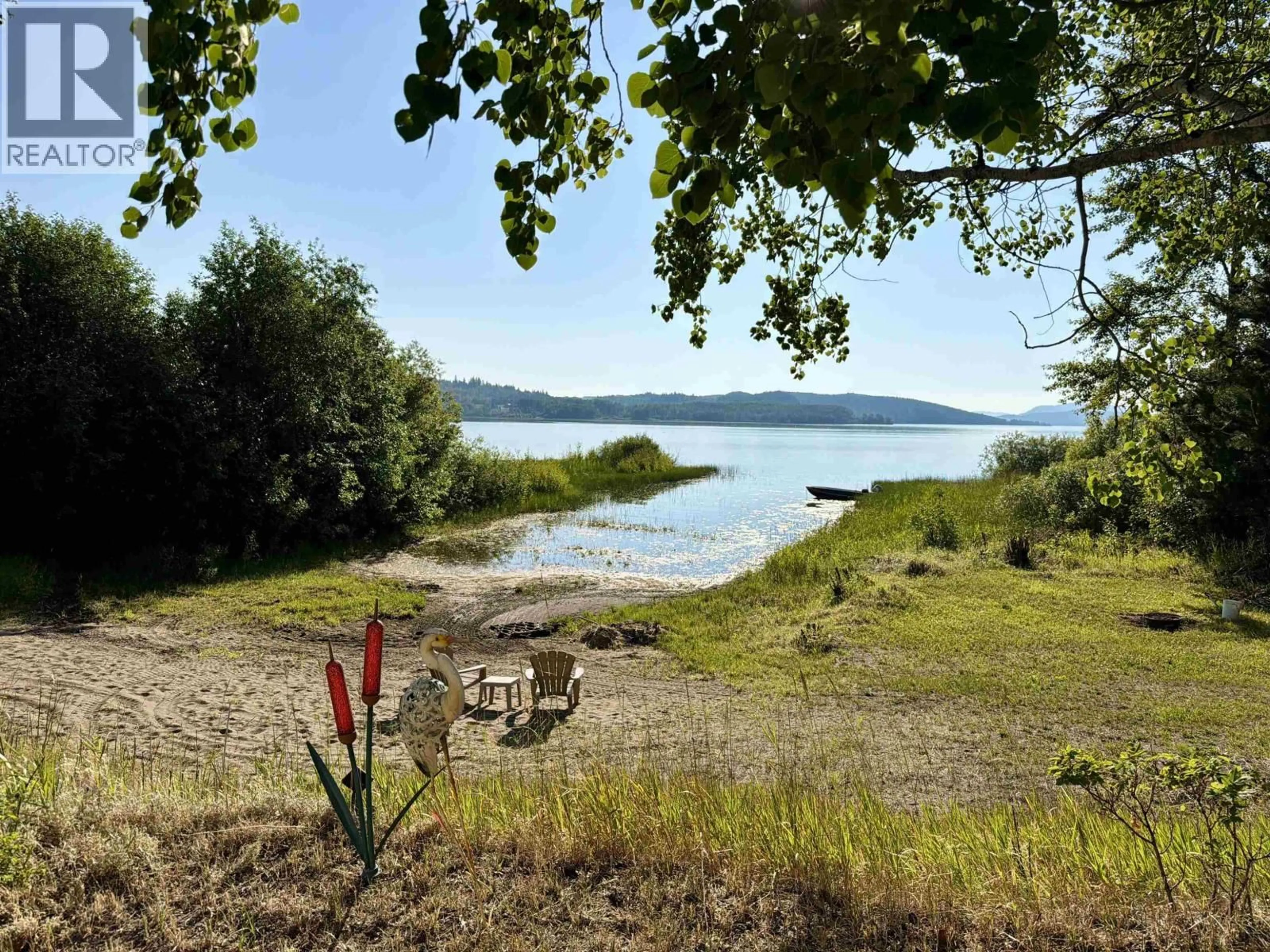 A pic from outside/outdoor area/front of a property/back of a property/a pic from drone, water/lake/river/ocean view for 319 SUNSET BEACH ROAD, Fort Fraser British Columbia V0J1N0