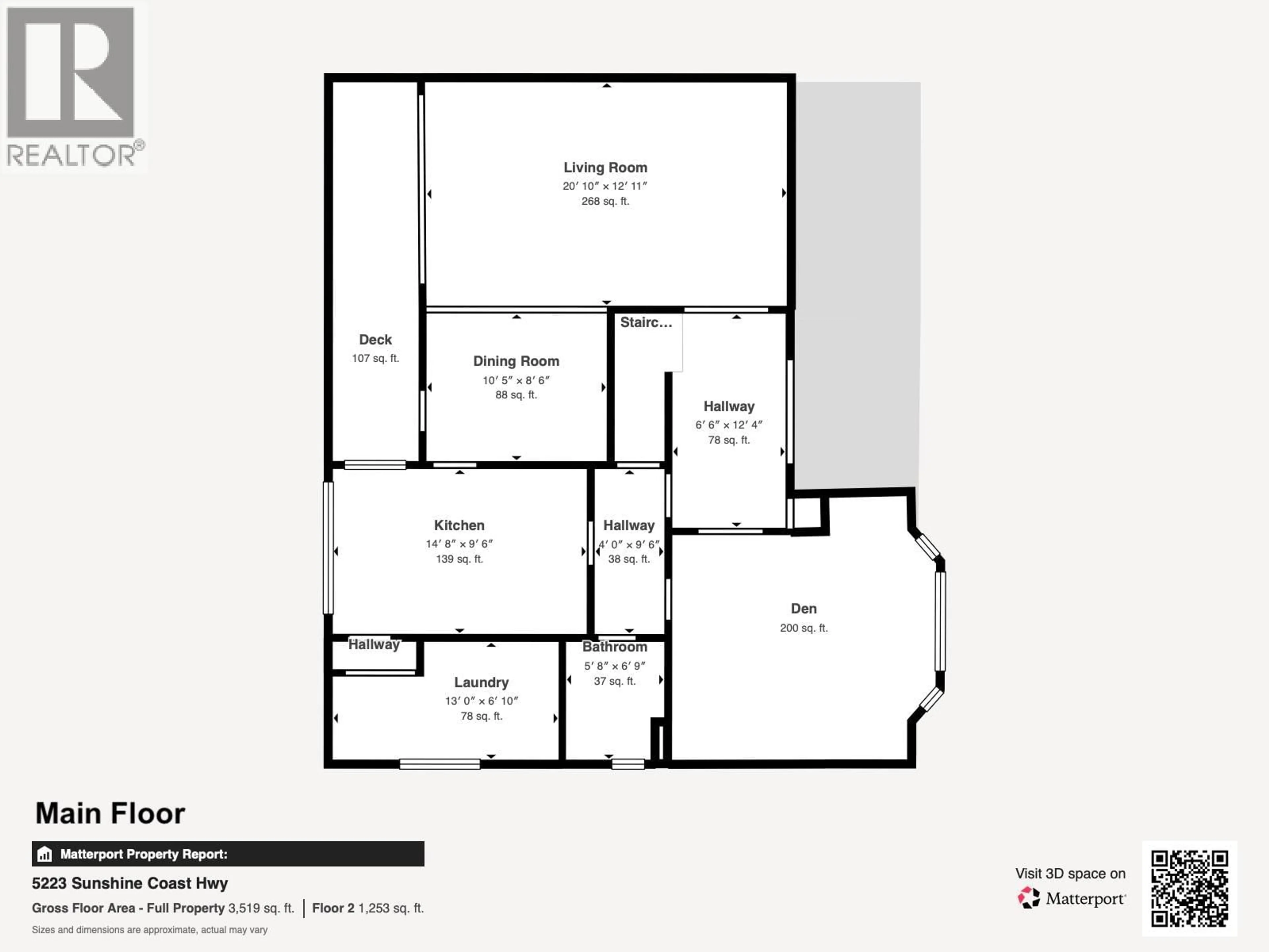 Floor plan for 5223 SUNSHINE COAST HIGHWAY, Sechelt British Columbia V7Z0C4