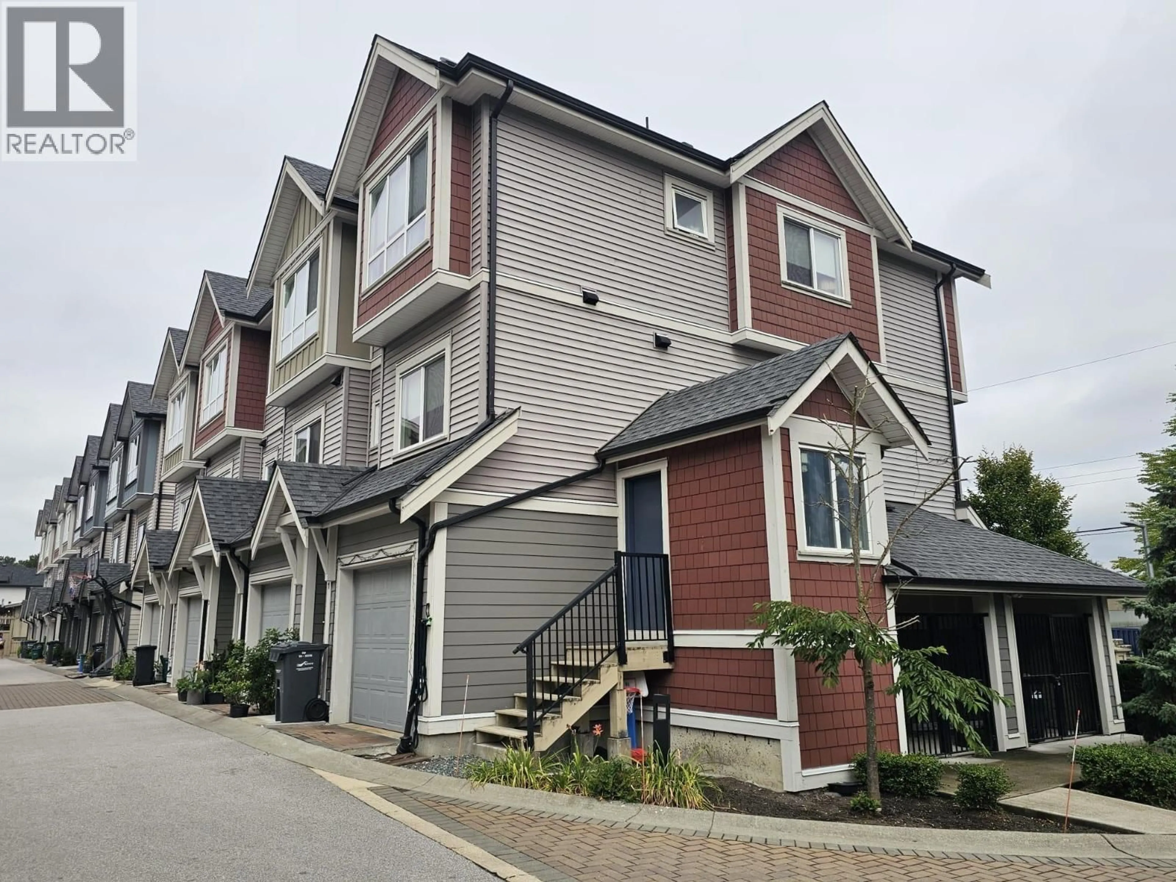Home with vinyl exterior material, street for 1 - 22600 GILLEY ROAD, Richmond British Columbia V6V1E4