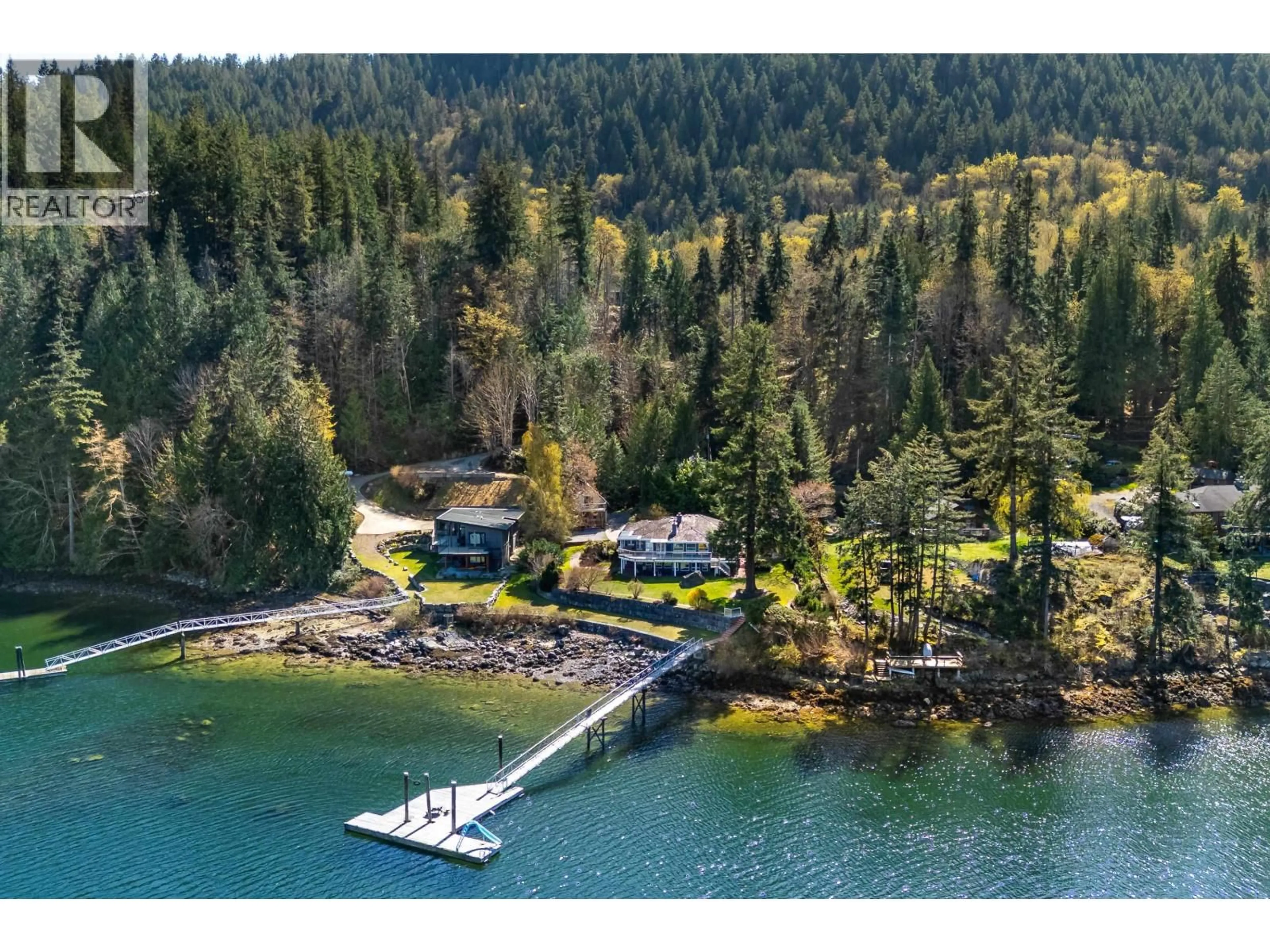 A pic from outside/outdoor area/front of a property/back of a property/a pic from drone, water/lake/river/ocean view for 12881 SUNSHINE COAST HIGHWAY, Madeira Park British Columbia V0N2H1