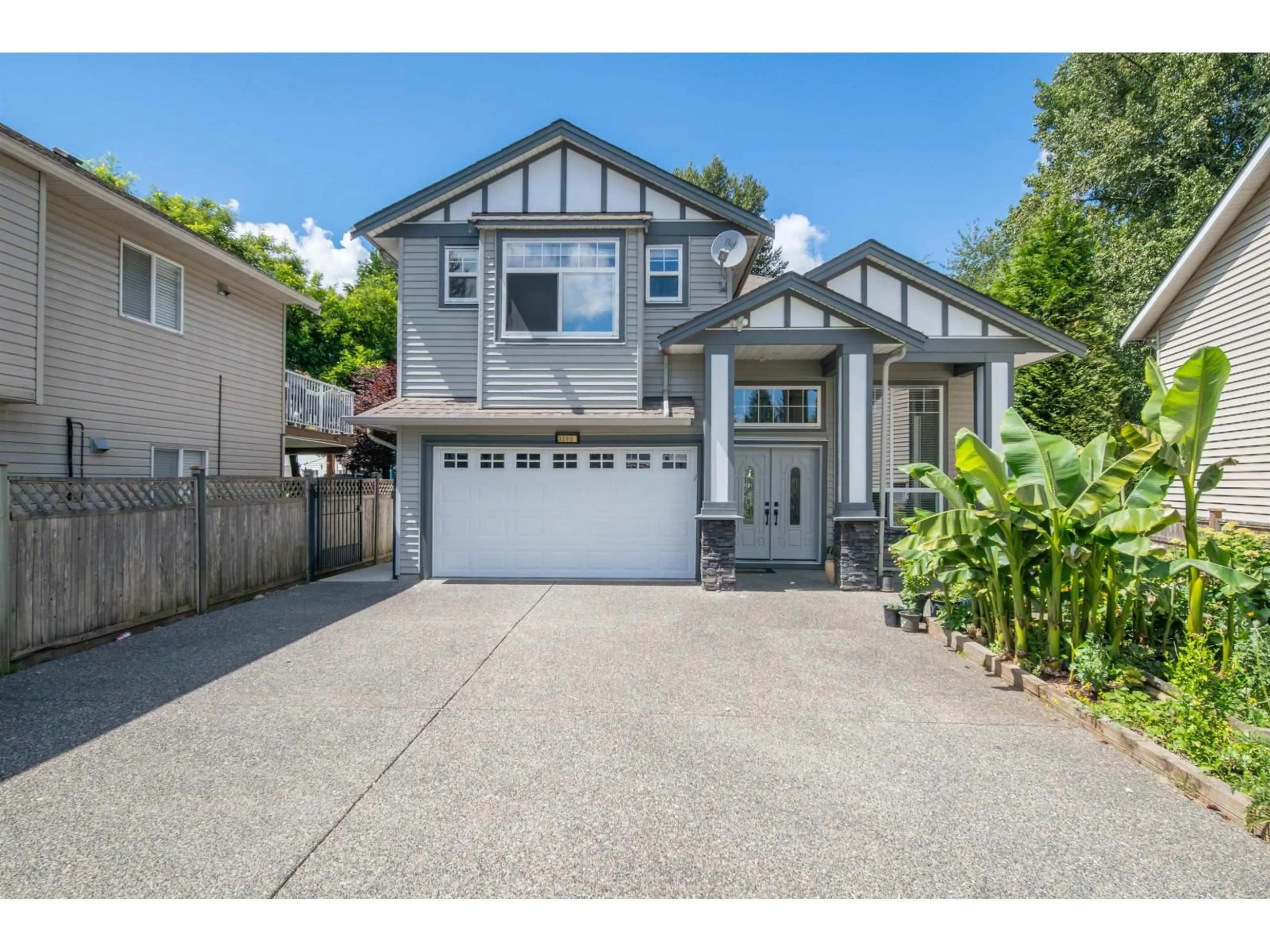 Home with vinyl exterior material, street for 3295 273 STREET, Langley British Columbia V4W3H9