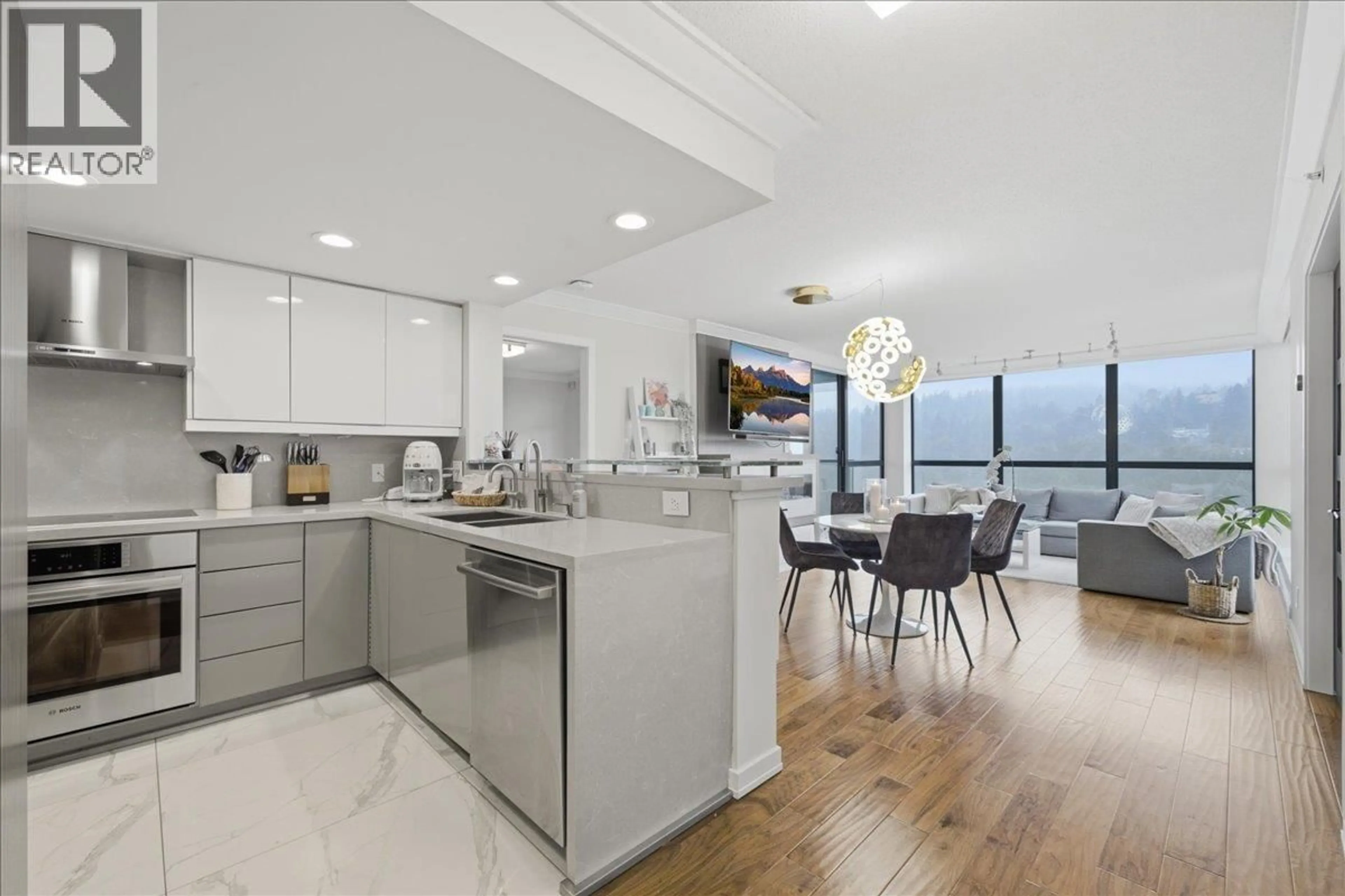 Open concept kitchen, unknown for 2301 - 288 UNGLESS WAY, Coquitlam British Columbia V3H0C9