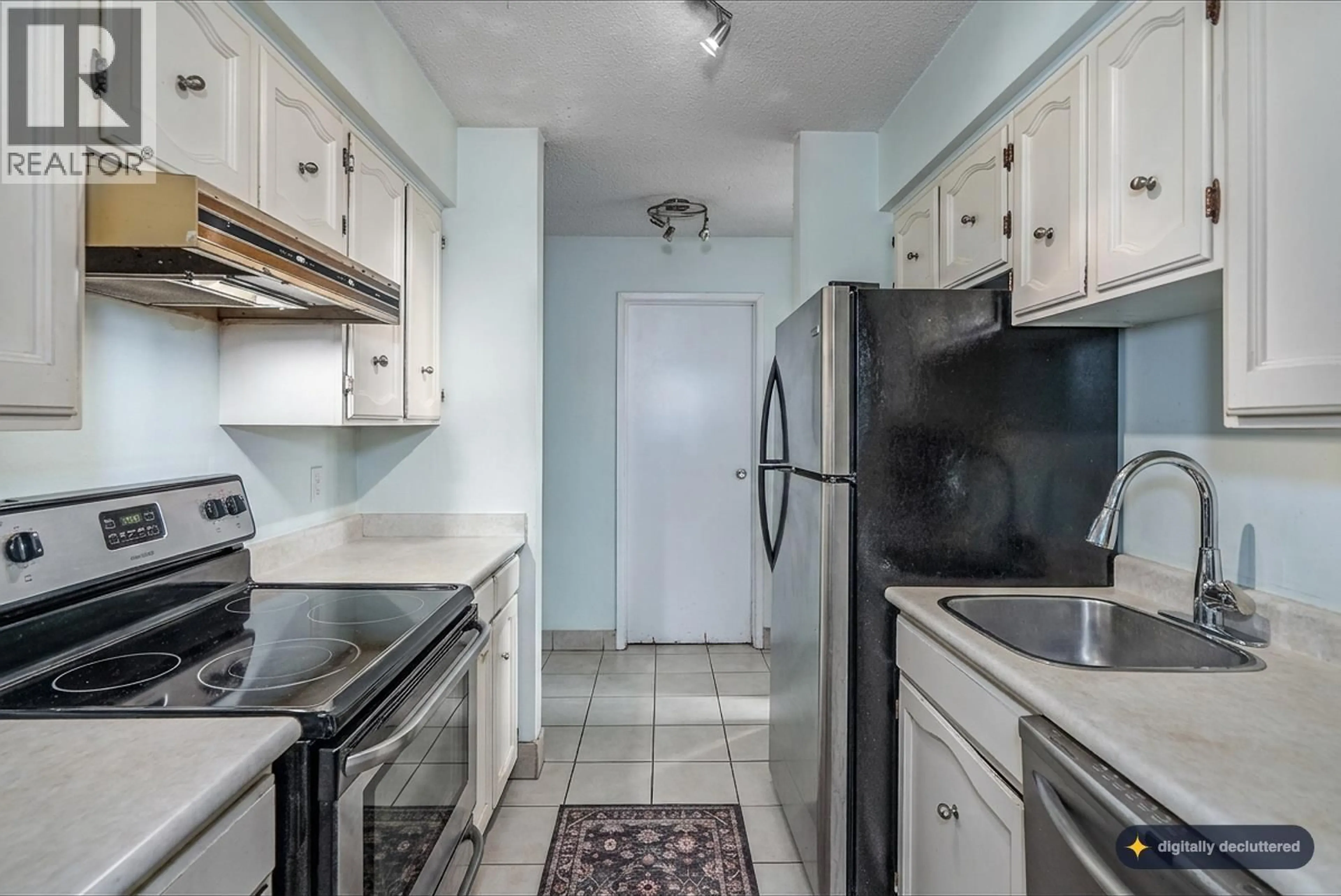 Standard kitchen, ceramic/tile floor for 303 - 7851 NO. 1 ROAD, Richmond British Columbia V7C1T7
